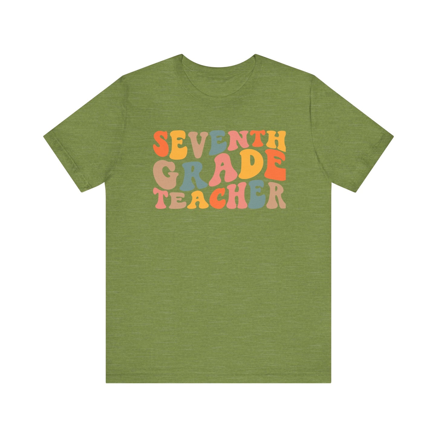 Retro Seventh Grade Tee-colorful