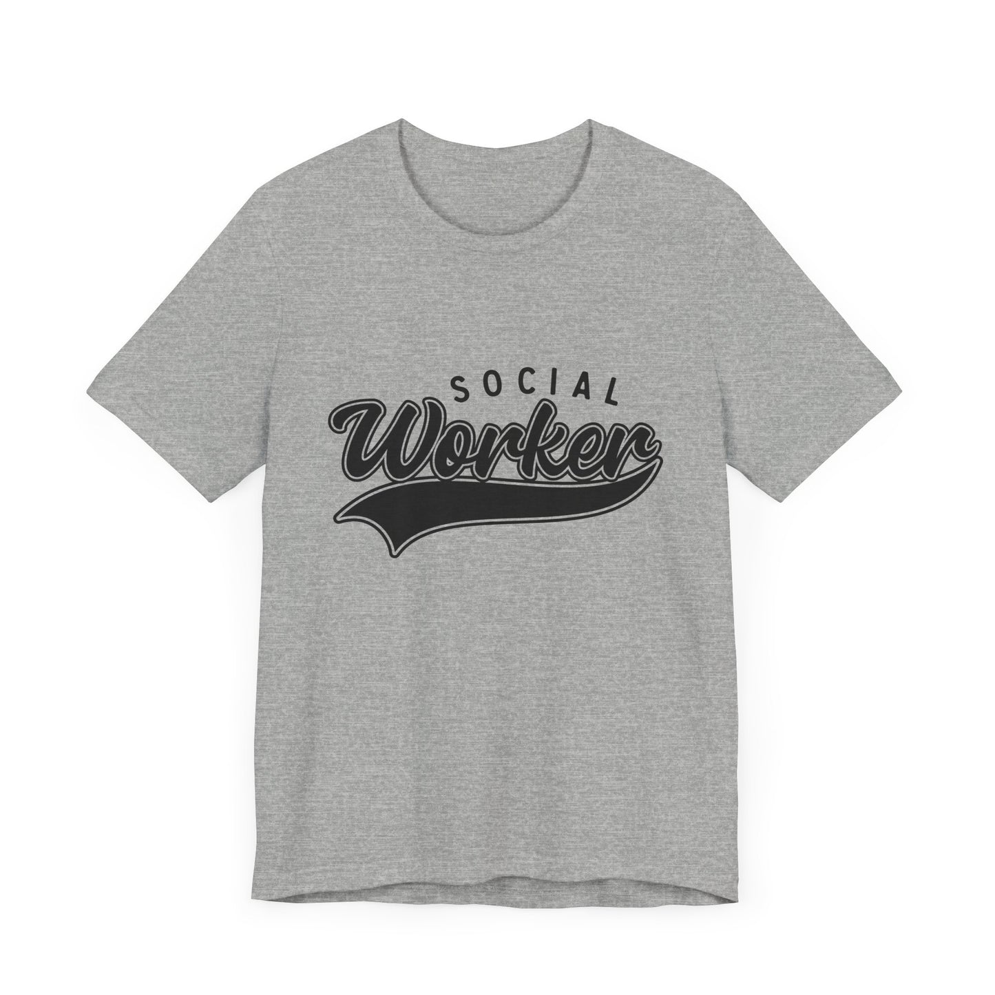 Social Worker School Swoosh Tee