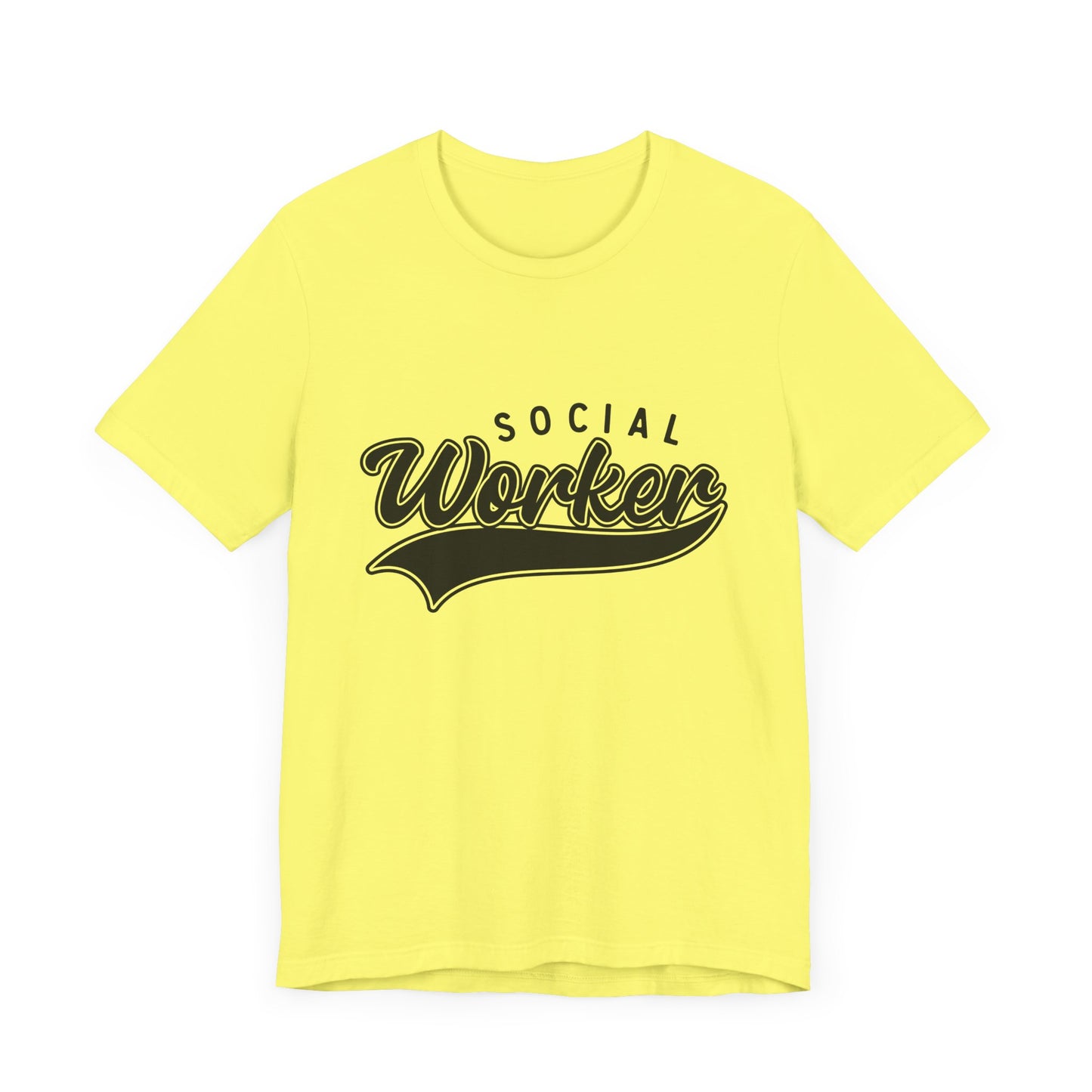 Social Worker School Swoosh Tee