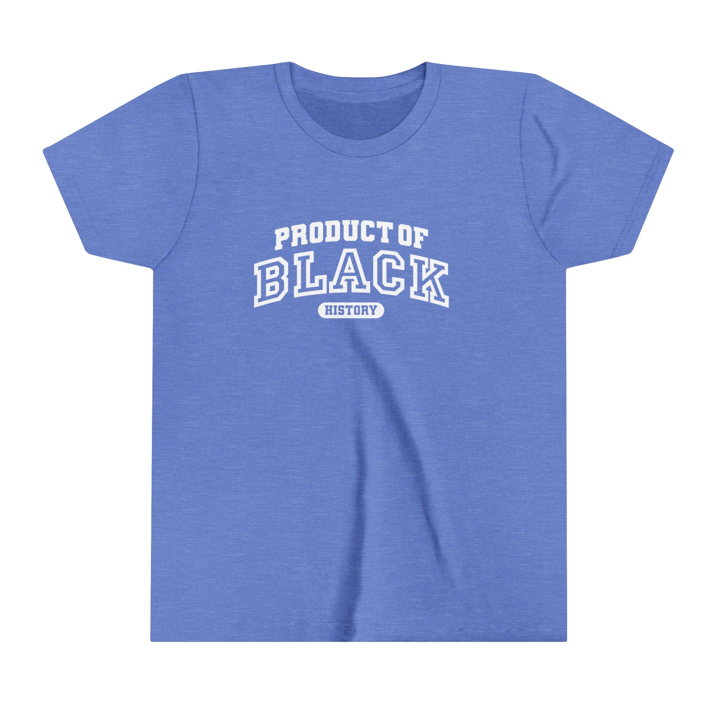Product of Black History Youth Short Sleeve Tee