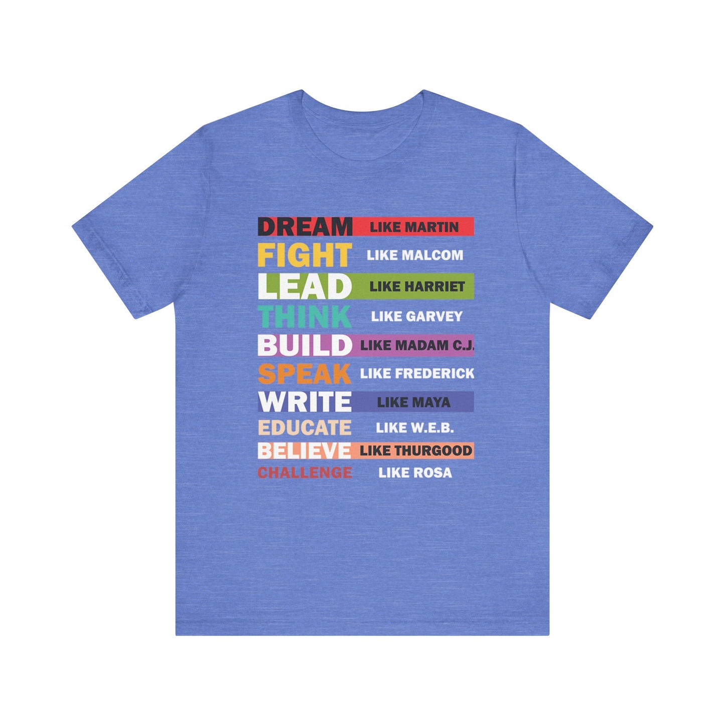 "Black Leaders" Unisex Jersey Short Sleeve Tee