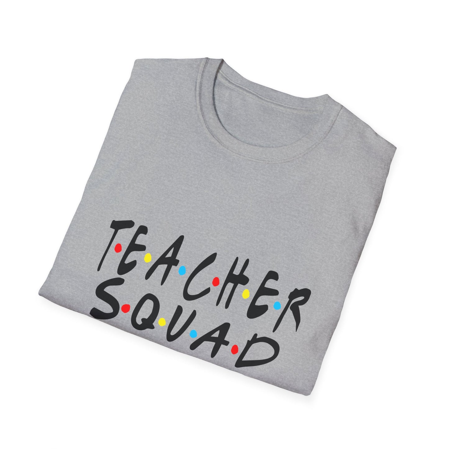 Teacher Squad Unisex Softstyle T-Shirt,