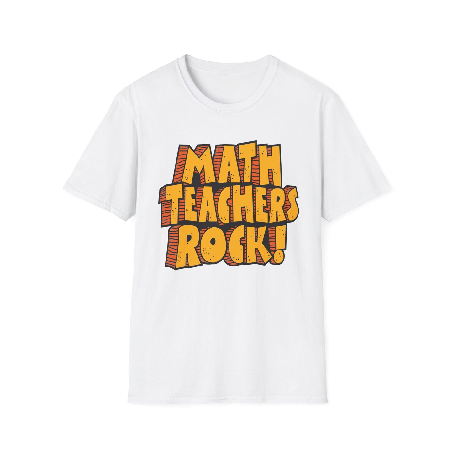 Math Teacher Rock T-Shirt