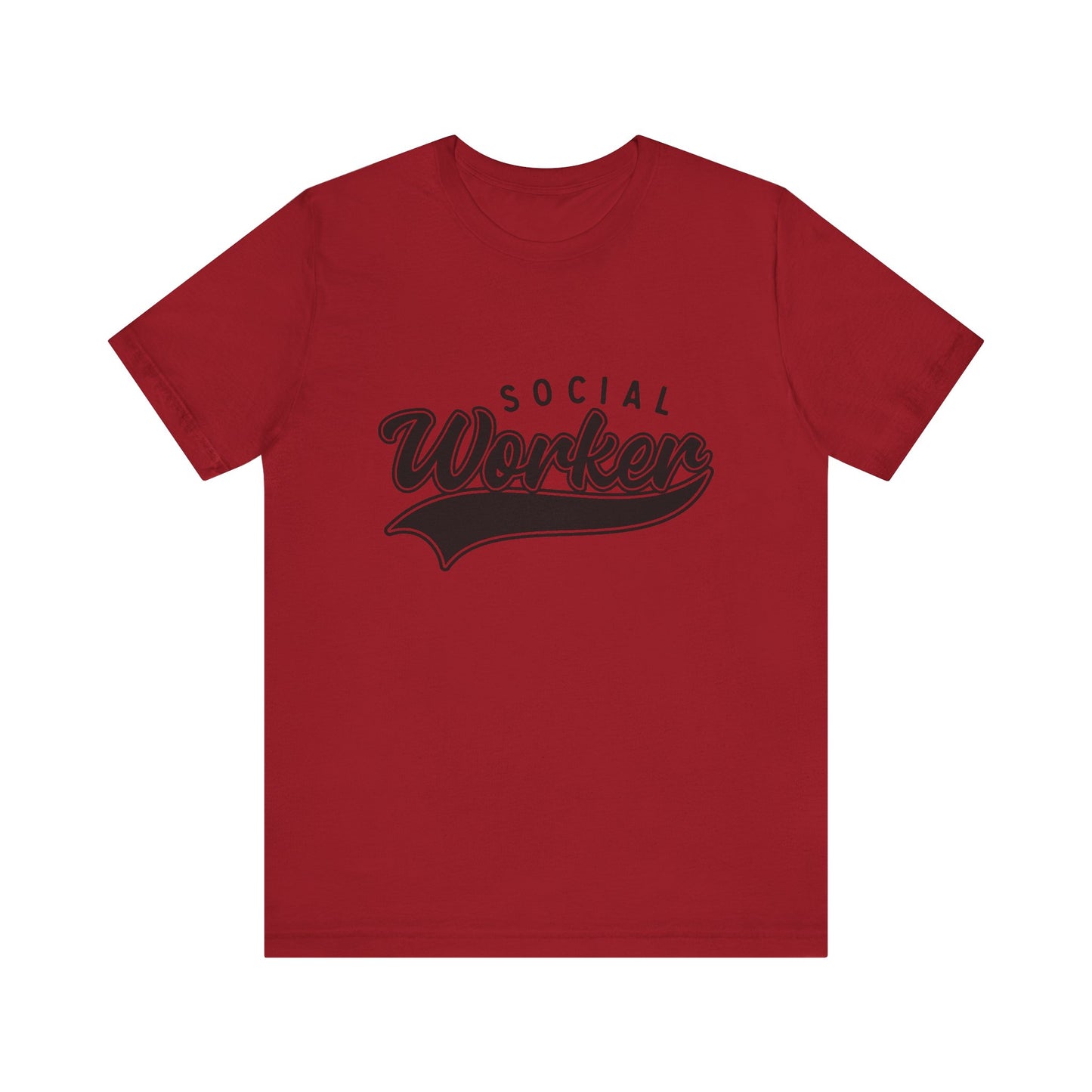 Social Worker School Swoosh Tee