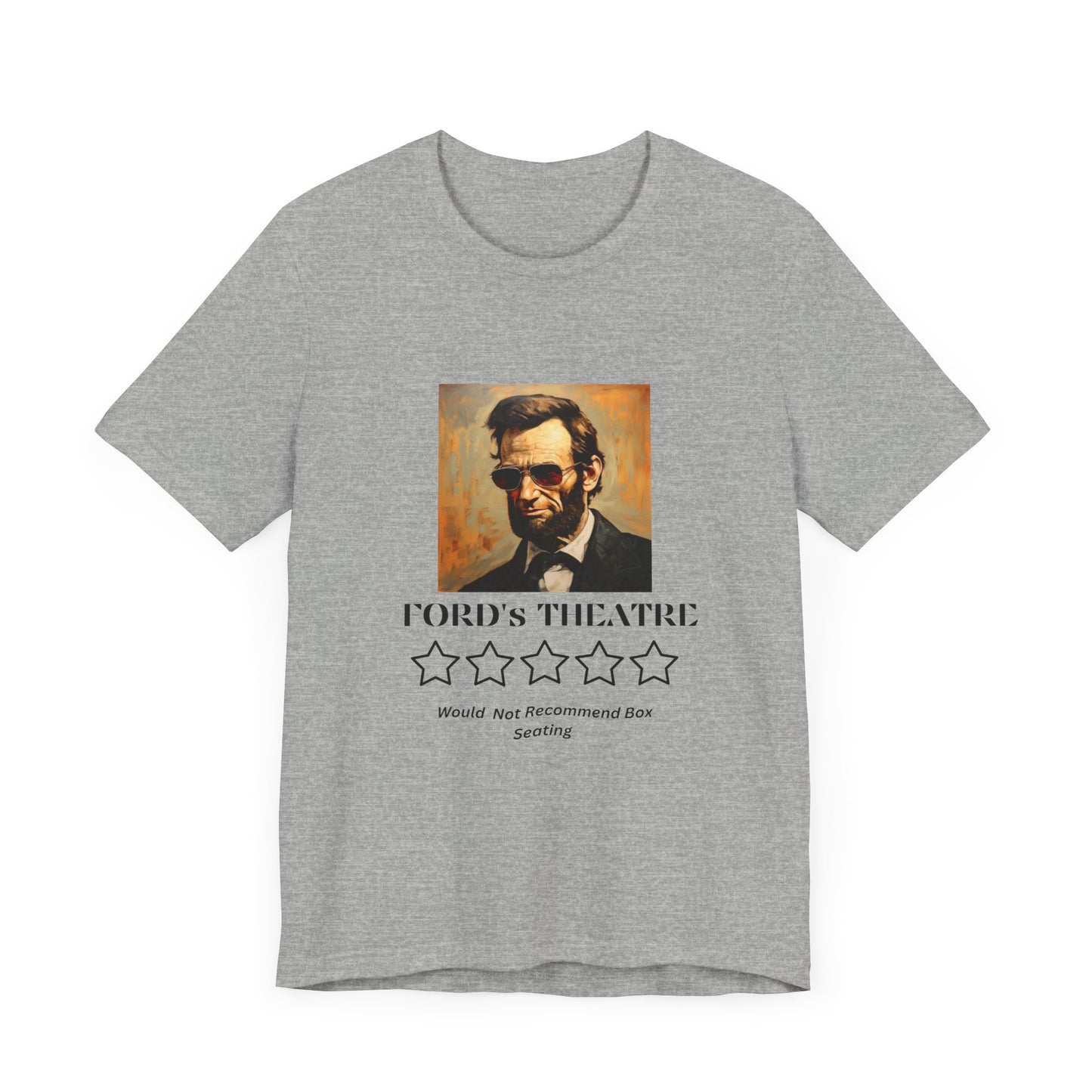 Abraham Lincoln Ford's Theater Review tee