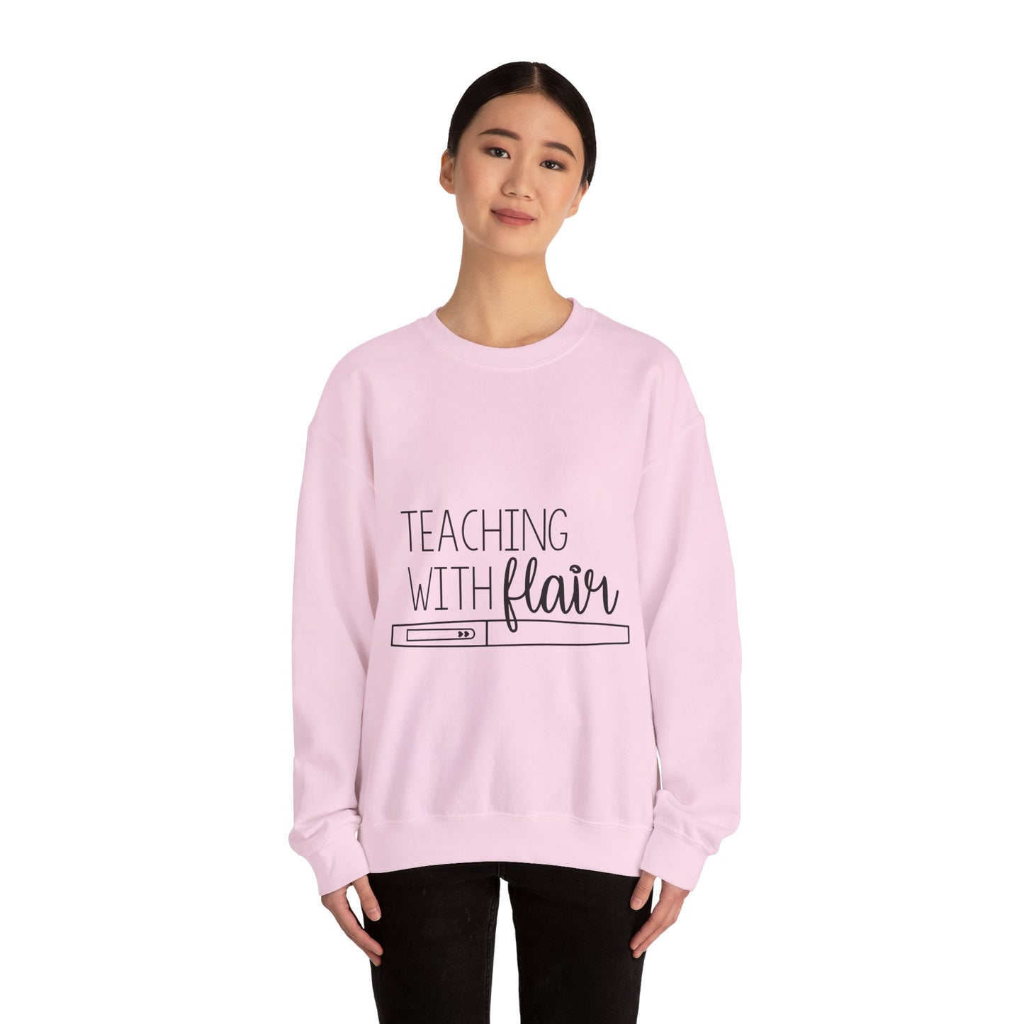 Teaching with Flair Unisex Heavy Blend™ Crewneck Sweatshirt
