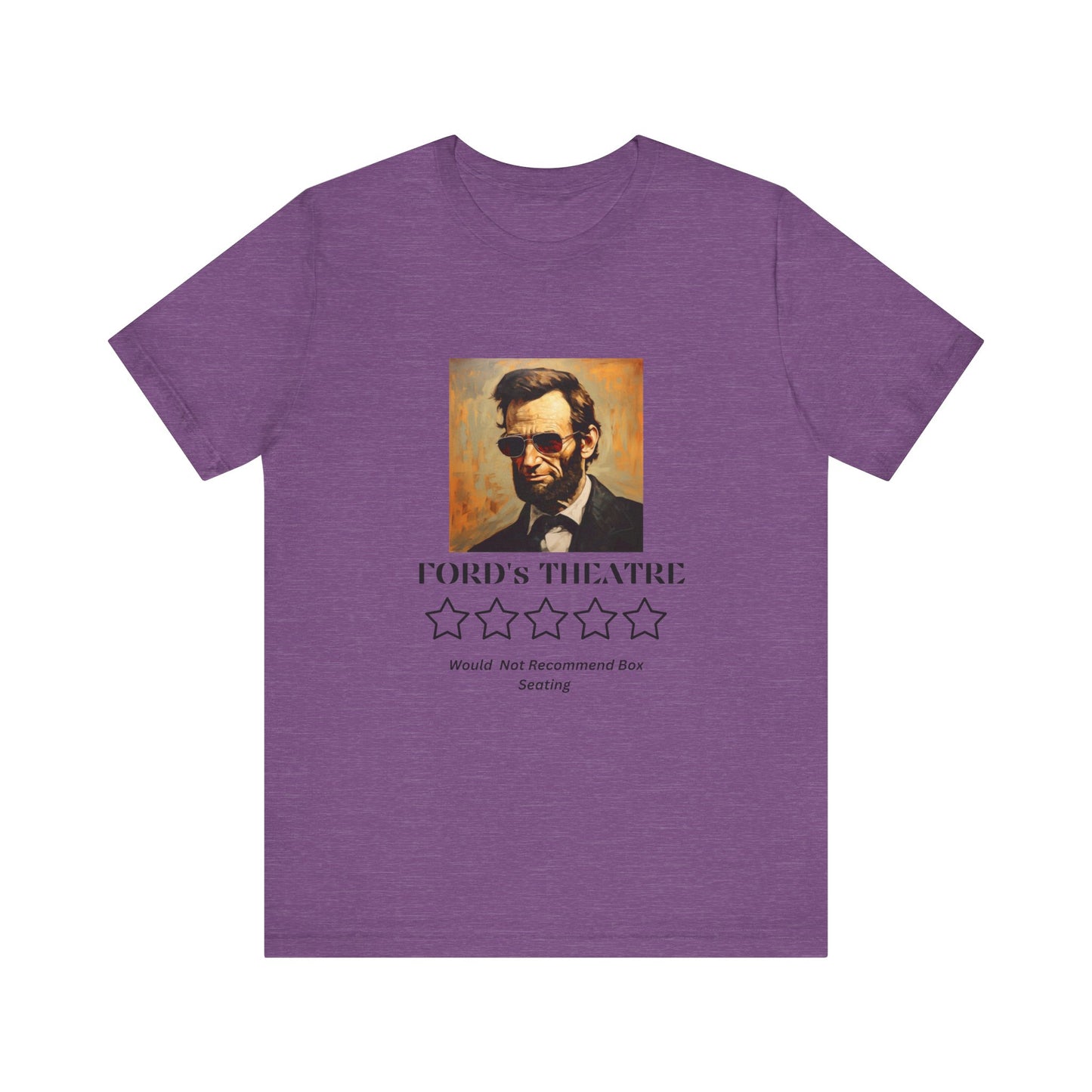 Abraham Lincoln Ford's Theater Review tee