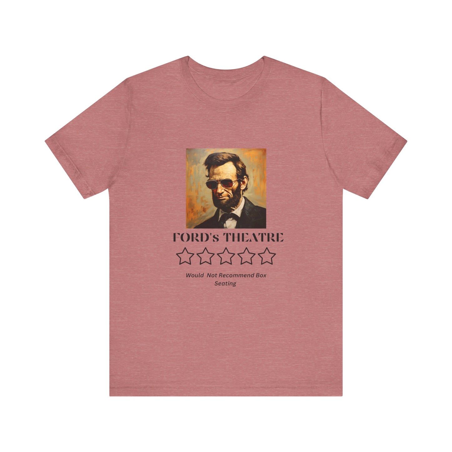 Abraham Lincoln Ford's Theater Review tee
