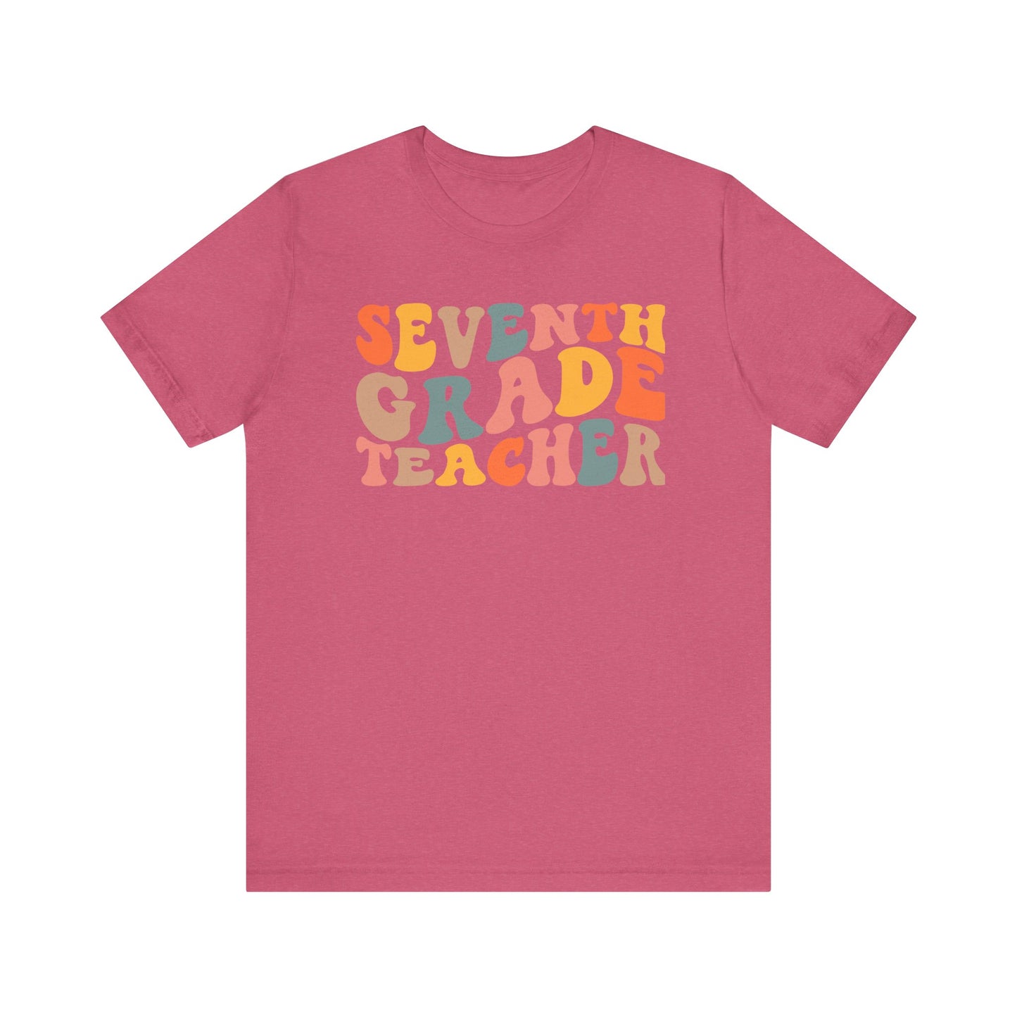 Retro Seventh Grade Tee-colorful