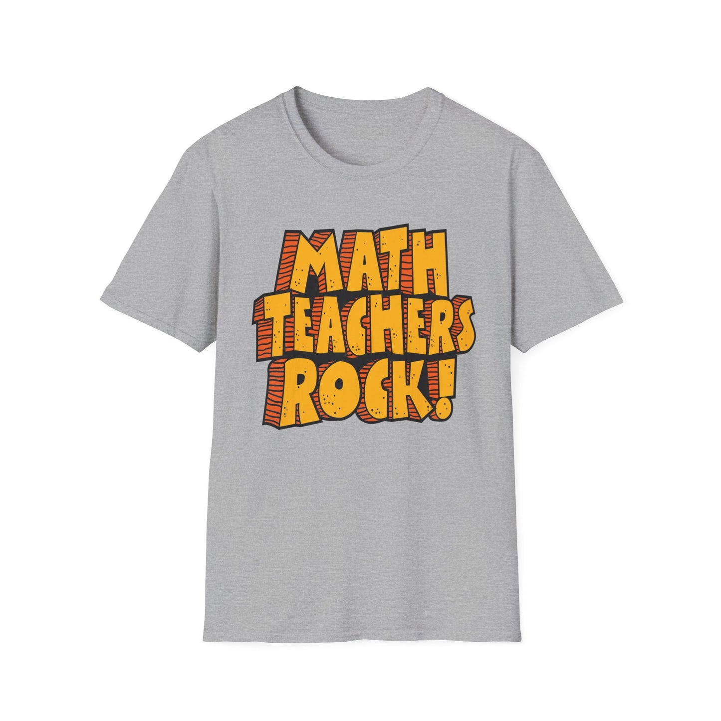 Math Teacher Rock T-Shirt