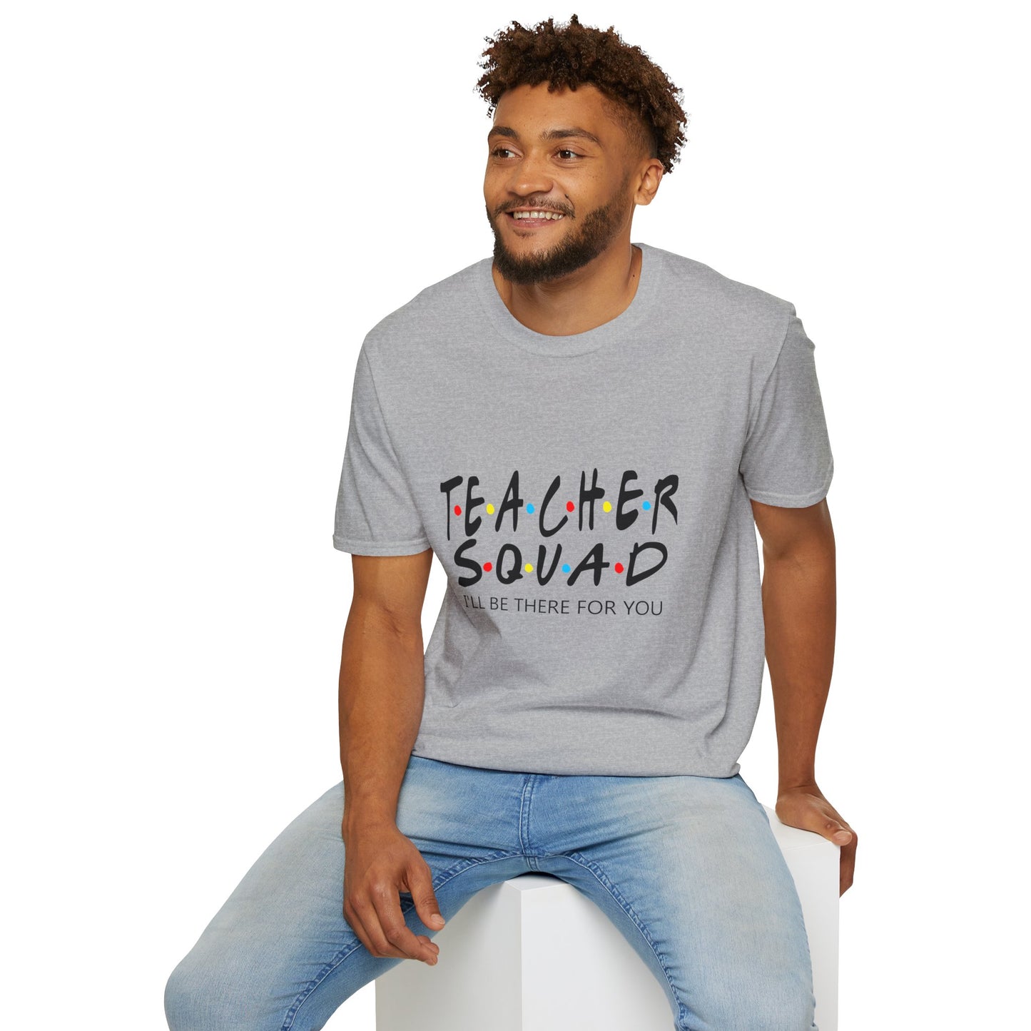 Teacher Squad Unisex Softstyle T-Shirt,