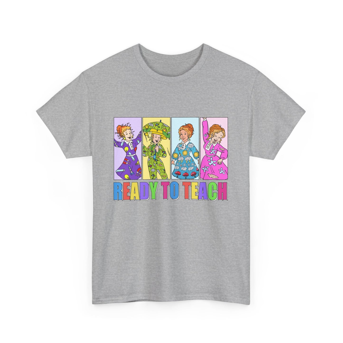 Ready to Teach Unisex Heavy Cotton Tee