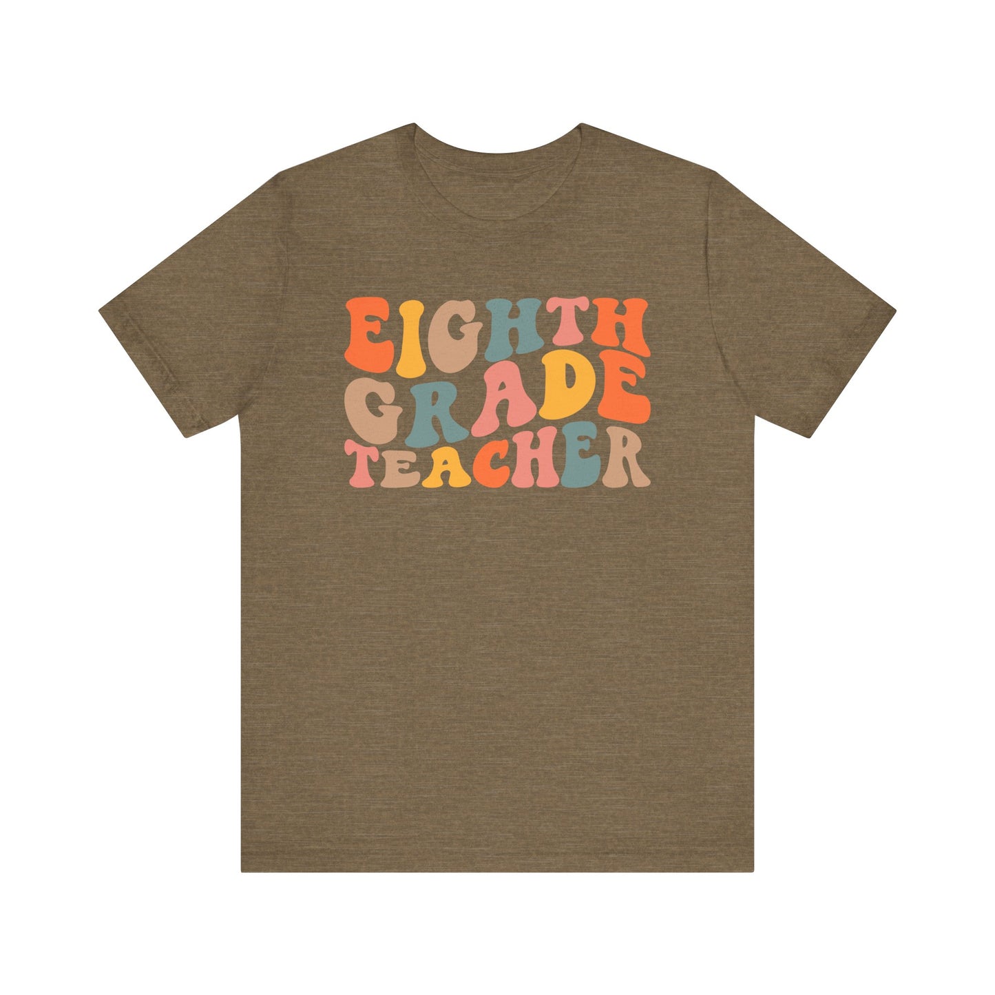 Retro Eighth Grade Tee: Colorful