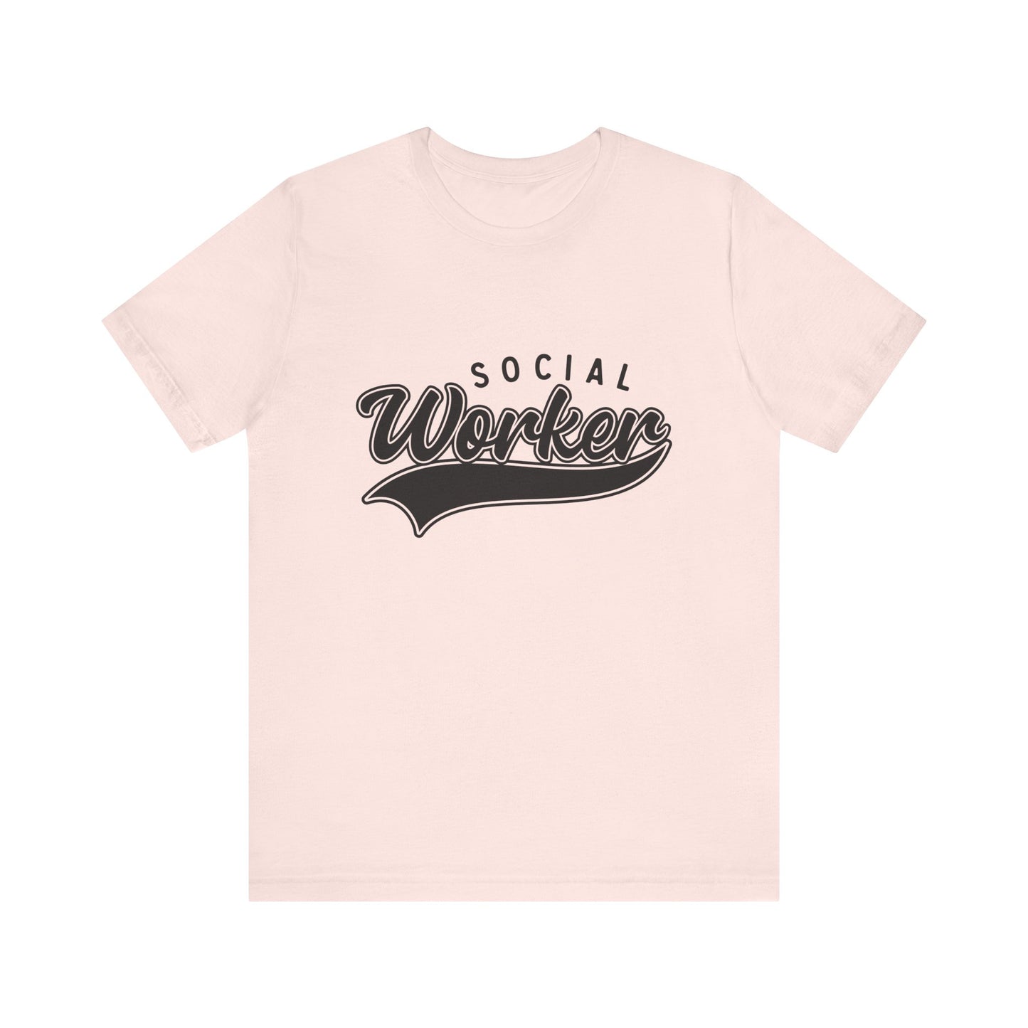 Social Worker School Swoosh Tee