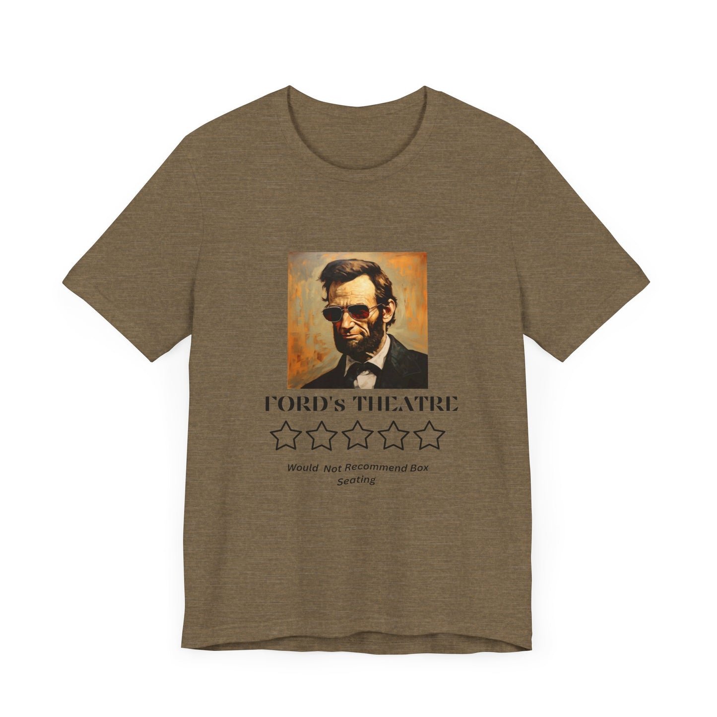 Abraham Lincoln Ford's Theater Review tee
