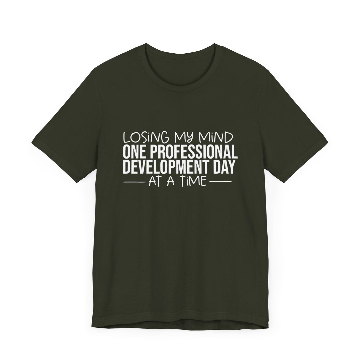 Losing My Mind professional development- White font