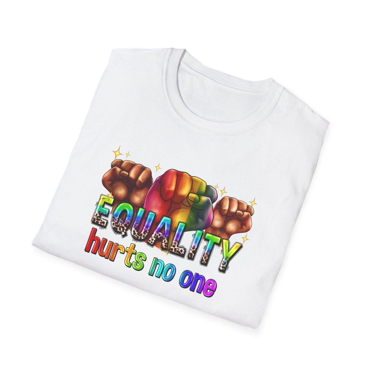 Equality Hurts No One – Pride & Power Unisex Tee