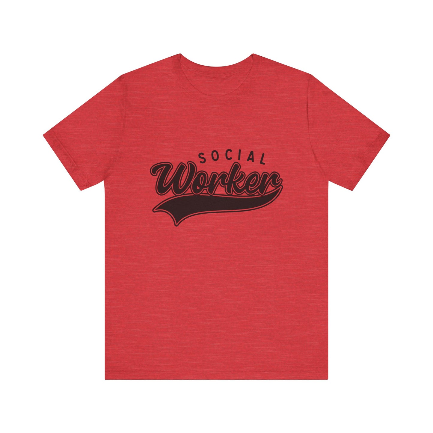 Social Worker School Swoosh Tee