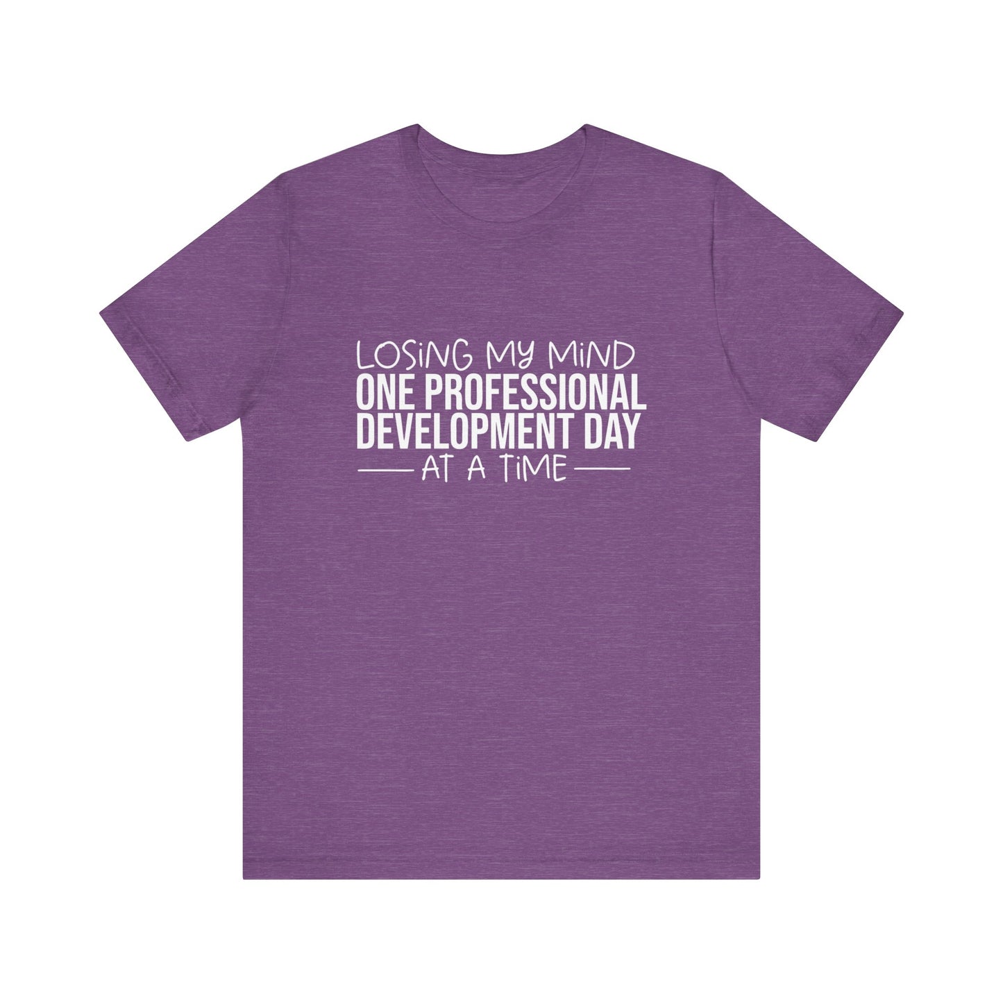 Losing My Mind professional development- White font