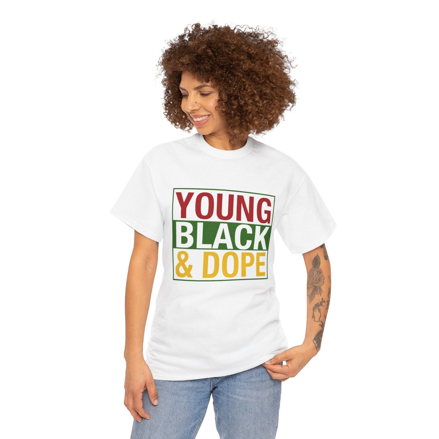 Young Black & Dope – Confidence Statement Tee
