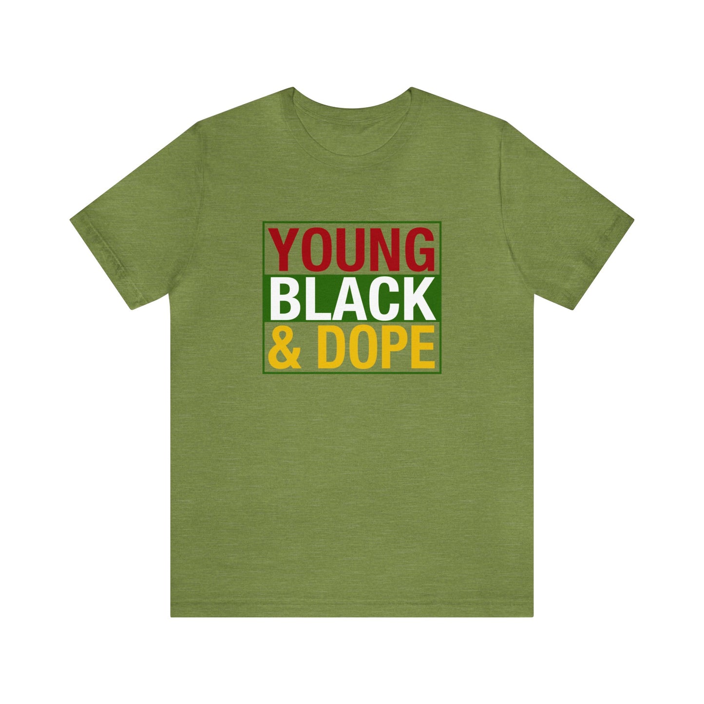 Young Black and Dope Unisex Jersey Short Sleeve Tee
