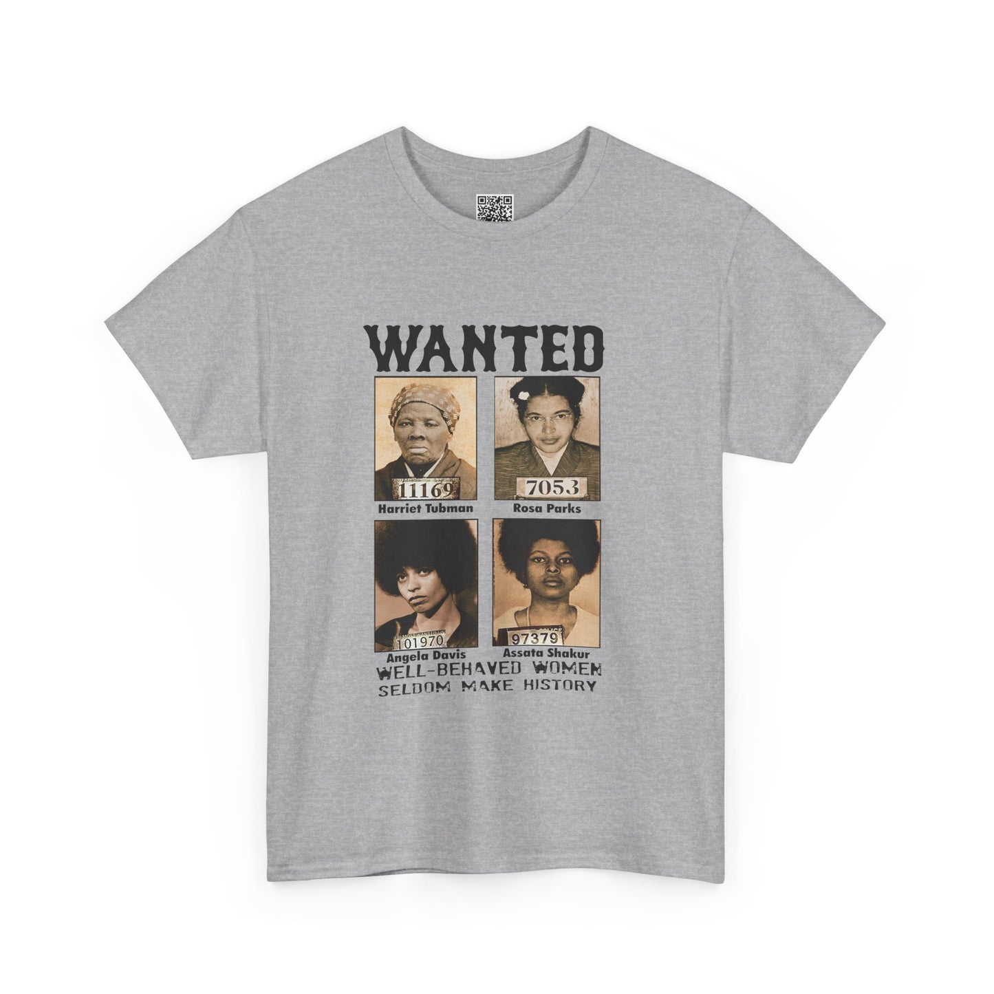π€ WANTED: Women Who Made History Graphic Tee