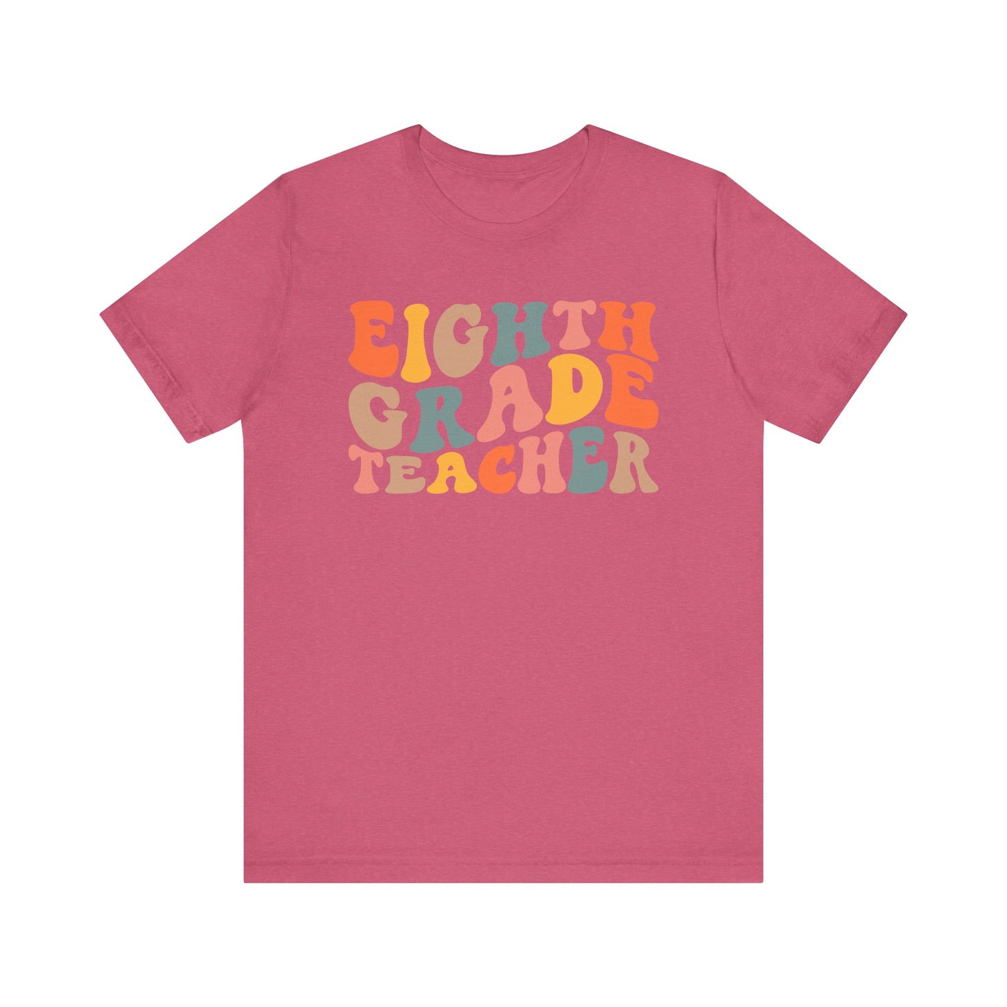 Retro Eighth Grade Tee: Colorful