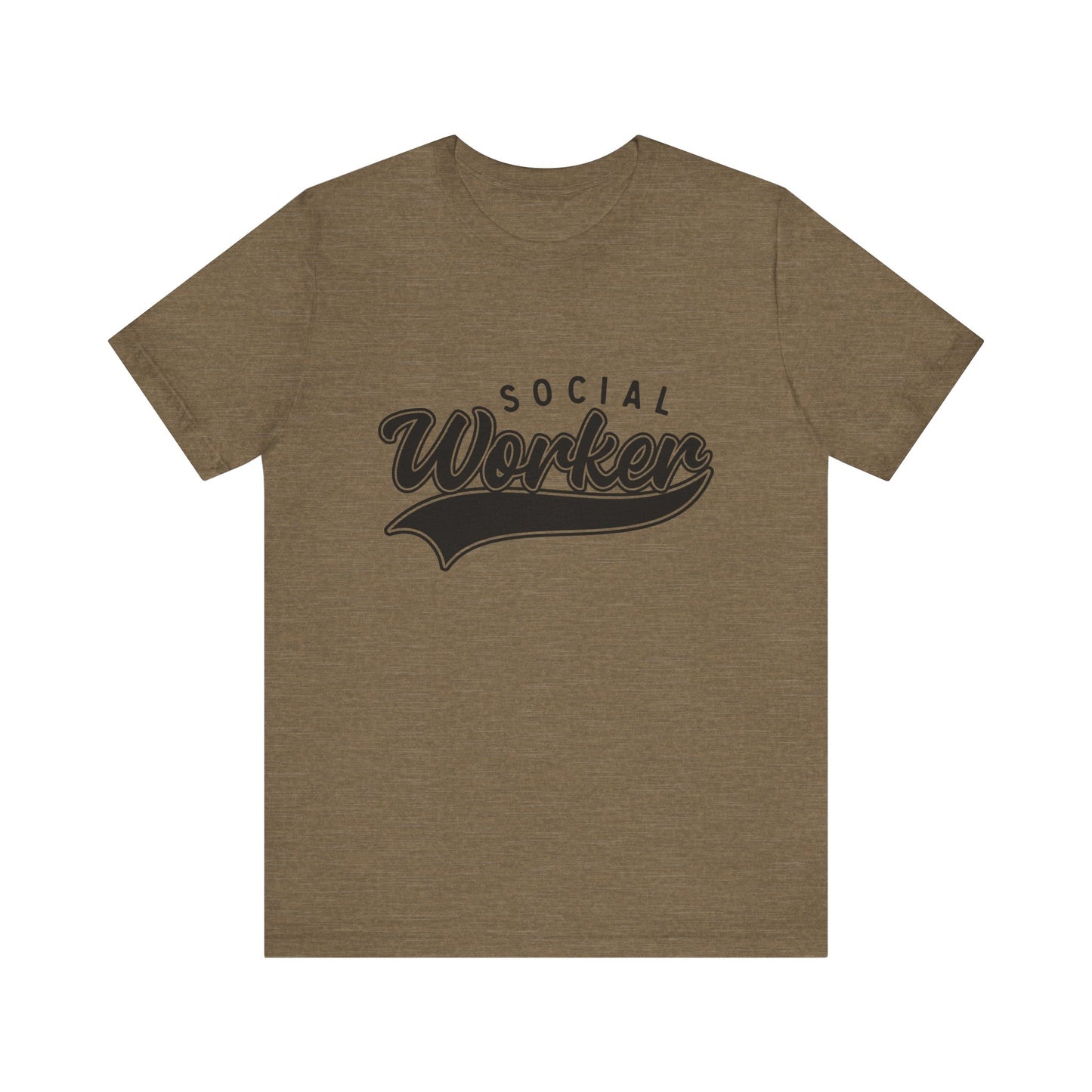 Social Worker School Swoosh Tee