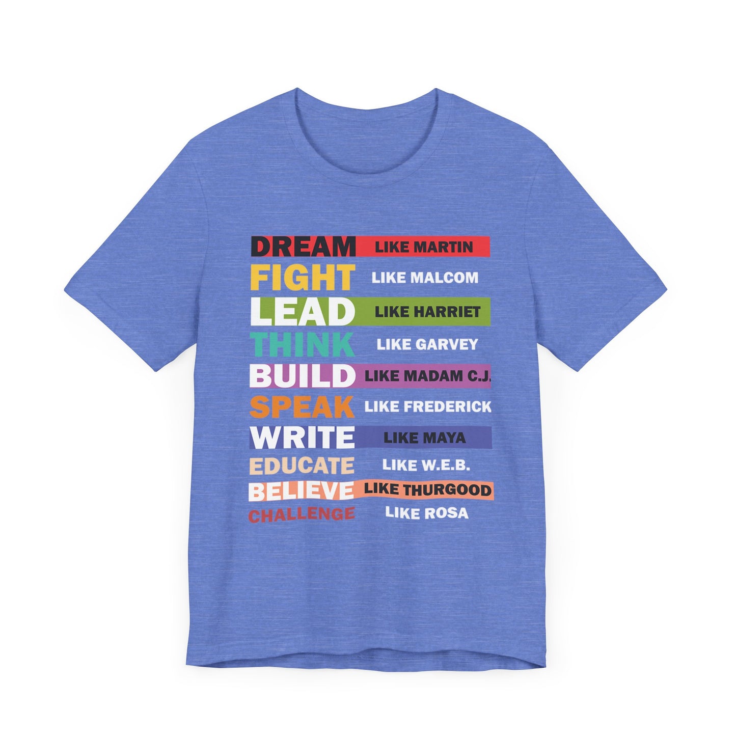 "Black Leaders" Unisex Jersey Short Sleeve Tee