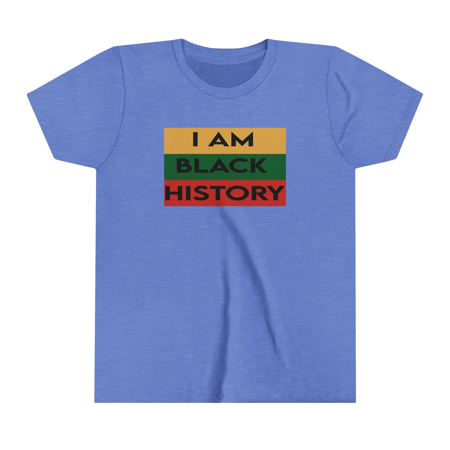 I AM BLACK HISTORY Youth Short Sleeve Tee