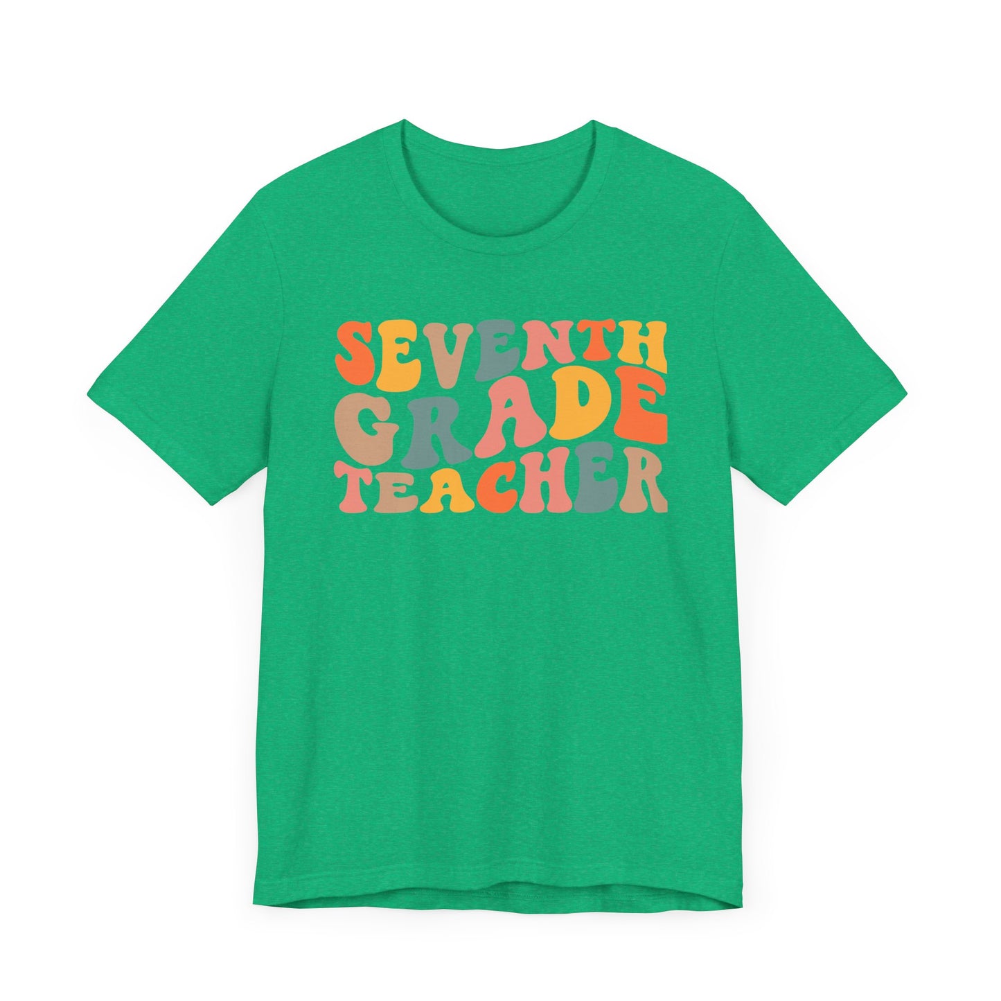 Retro Seventh Grade Tee-colorful