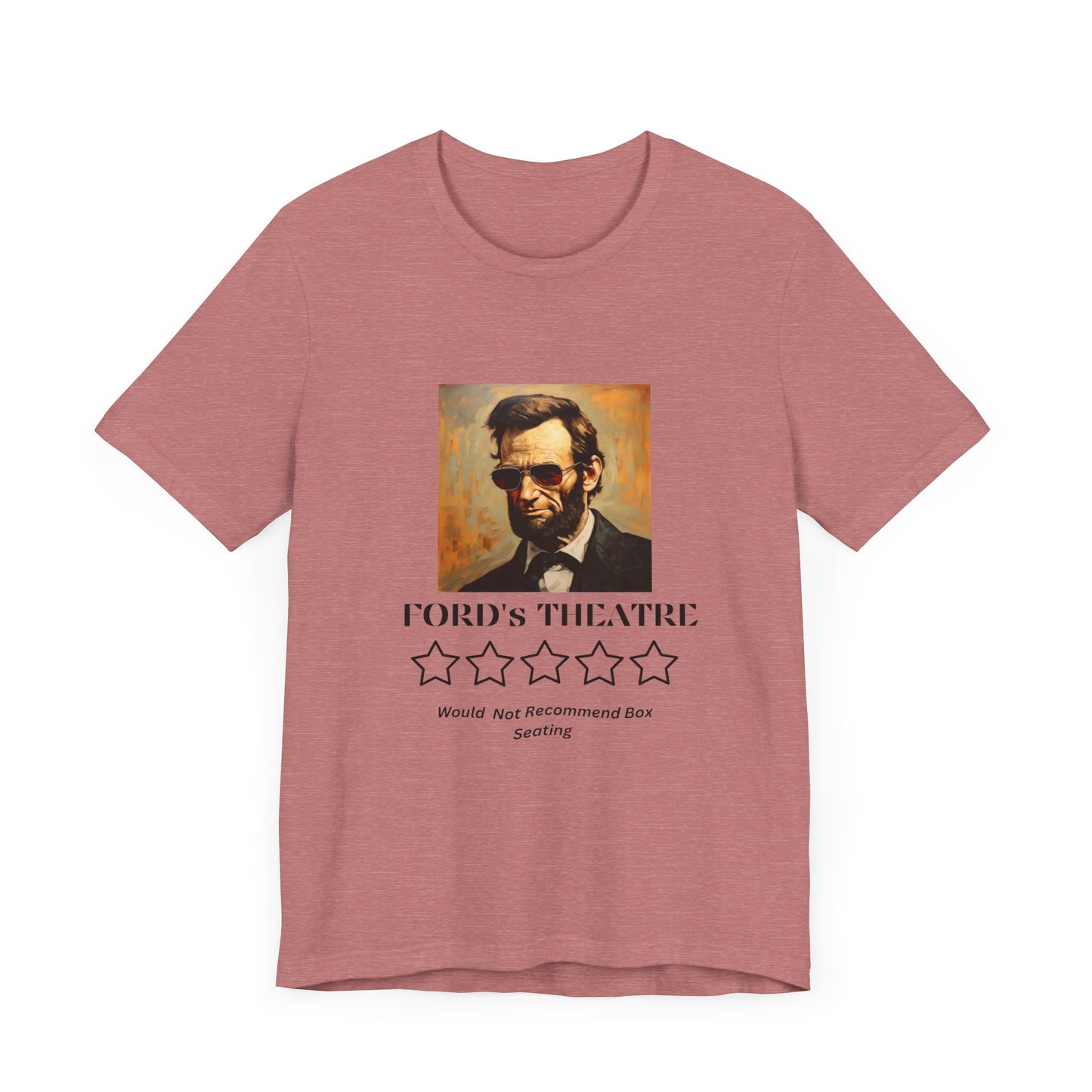 Abraham Lincoln Ford's Theater Review tee