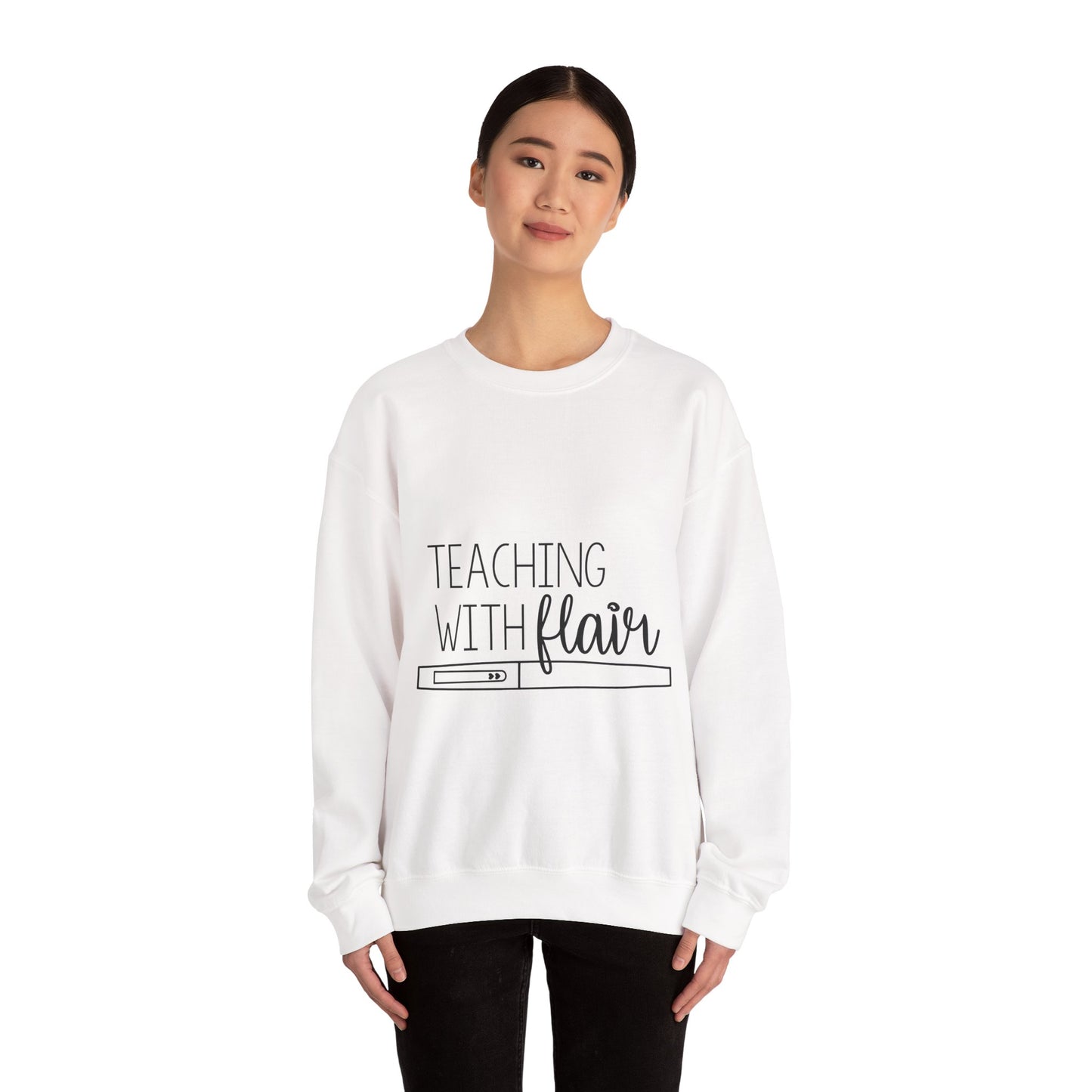 Teaching with Flair Unisex Heavy Blend™ Crewneck Sweatshirt