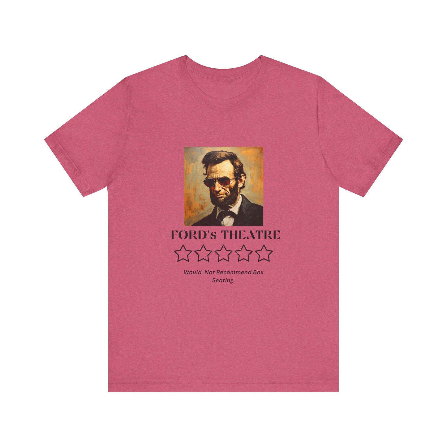 Abraham Lincoln Ford's Theater Review tee