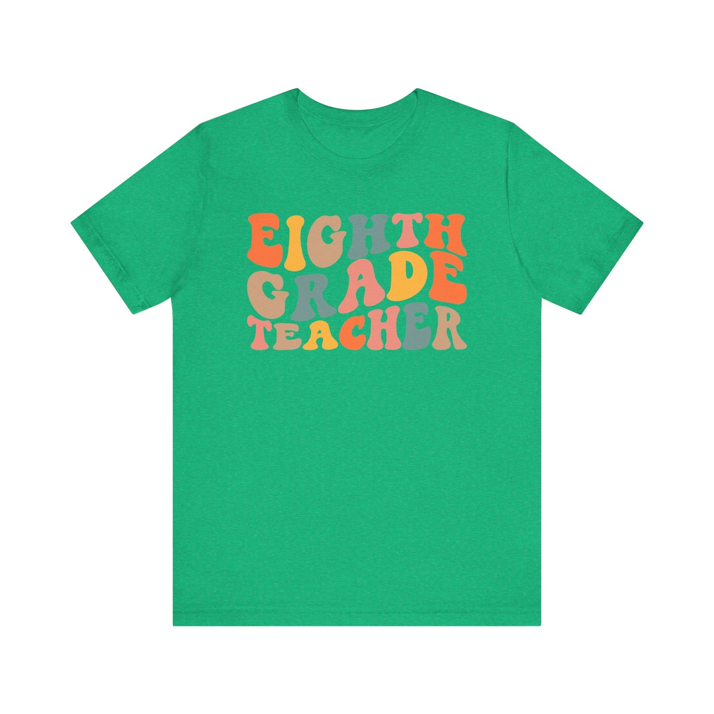 Retro Eighth Grade Tee: Colorful