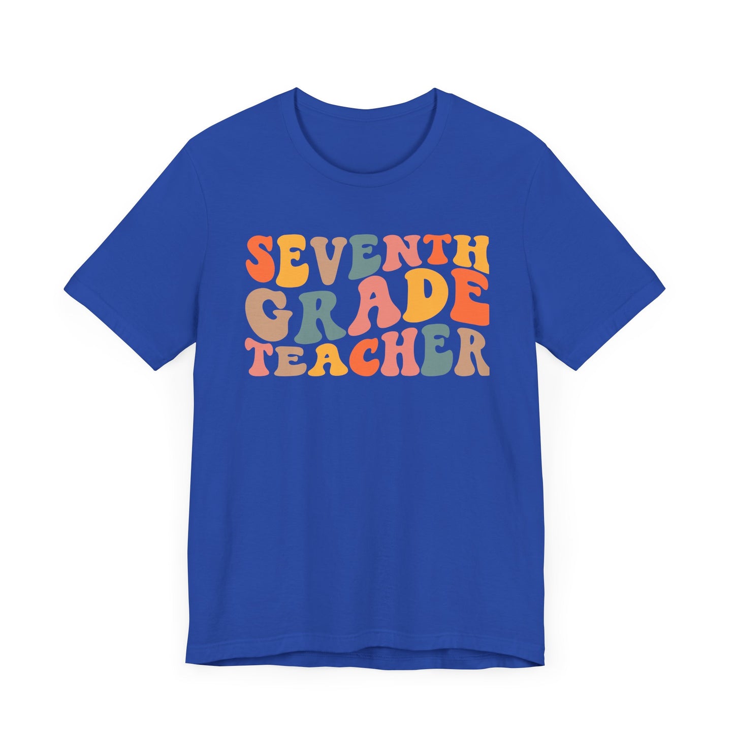 Retro Seventh Grade Tee-colorful