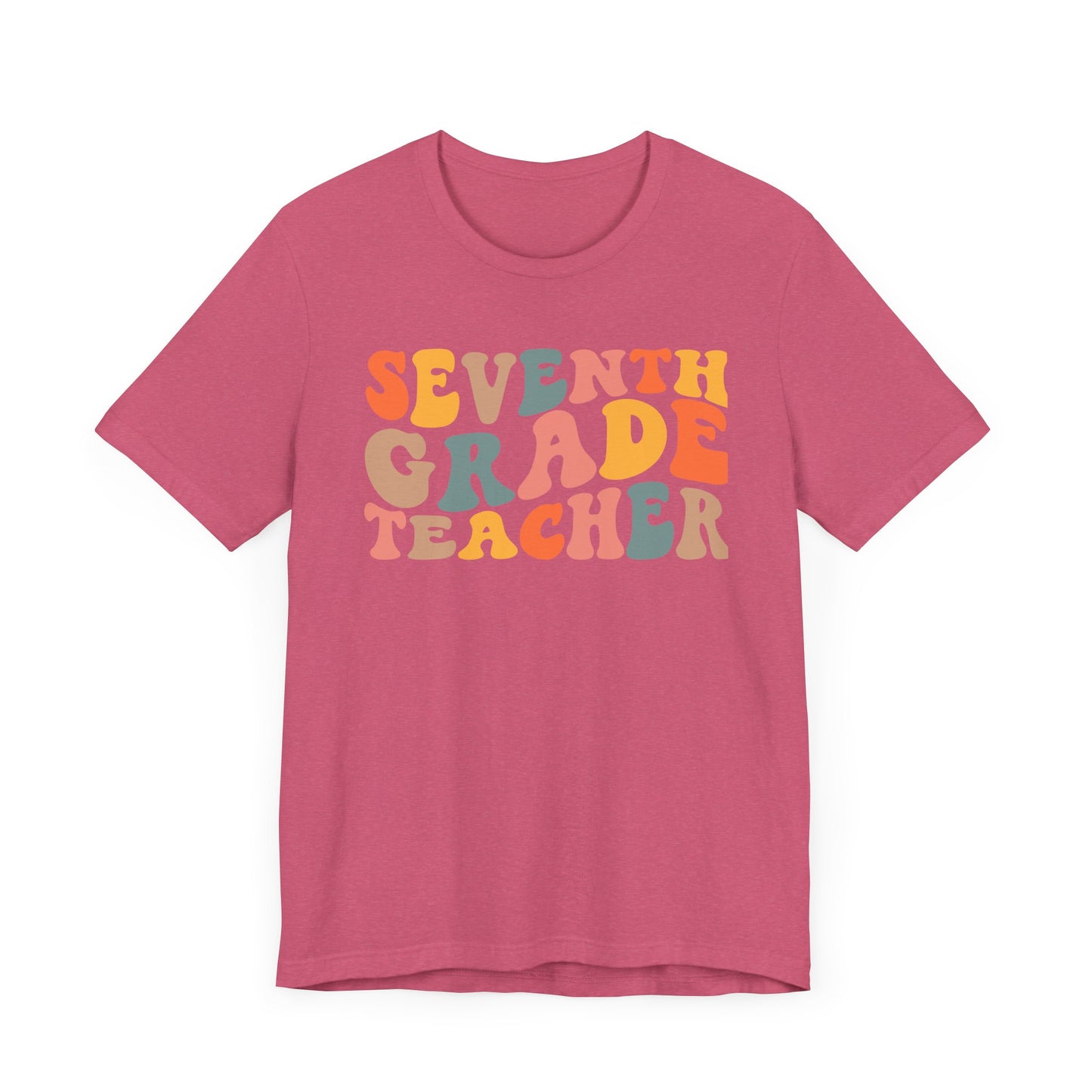 Retro Seventh Grade Tee-colorful