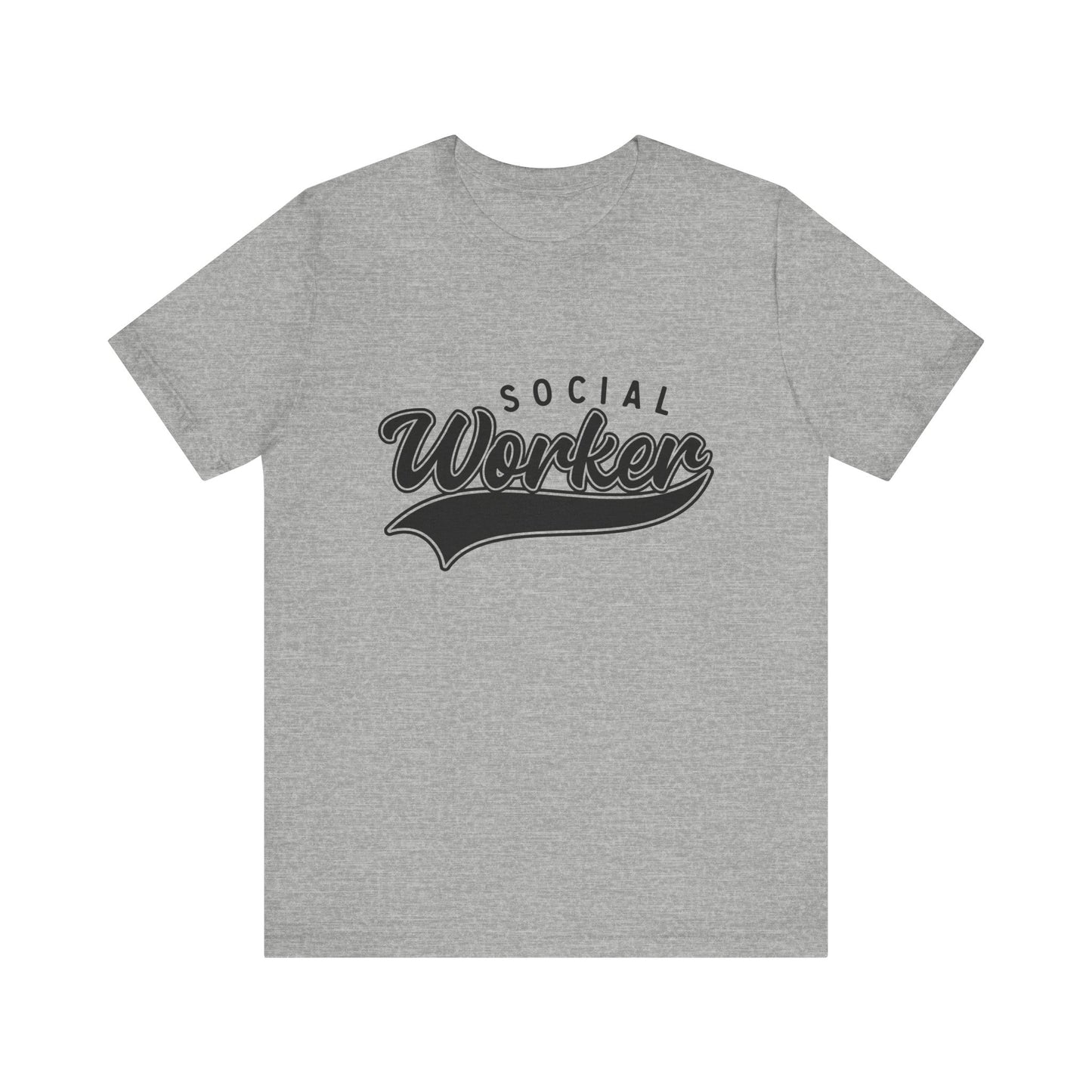 Social Worker School Swoosh Tee