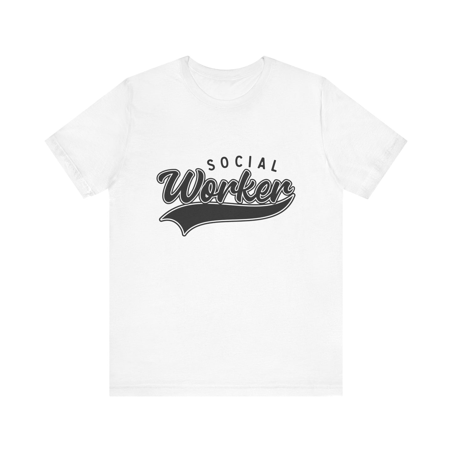 Social Worker School Swoosh Tee