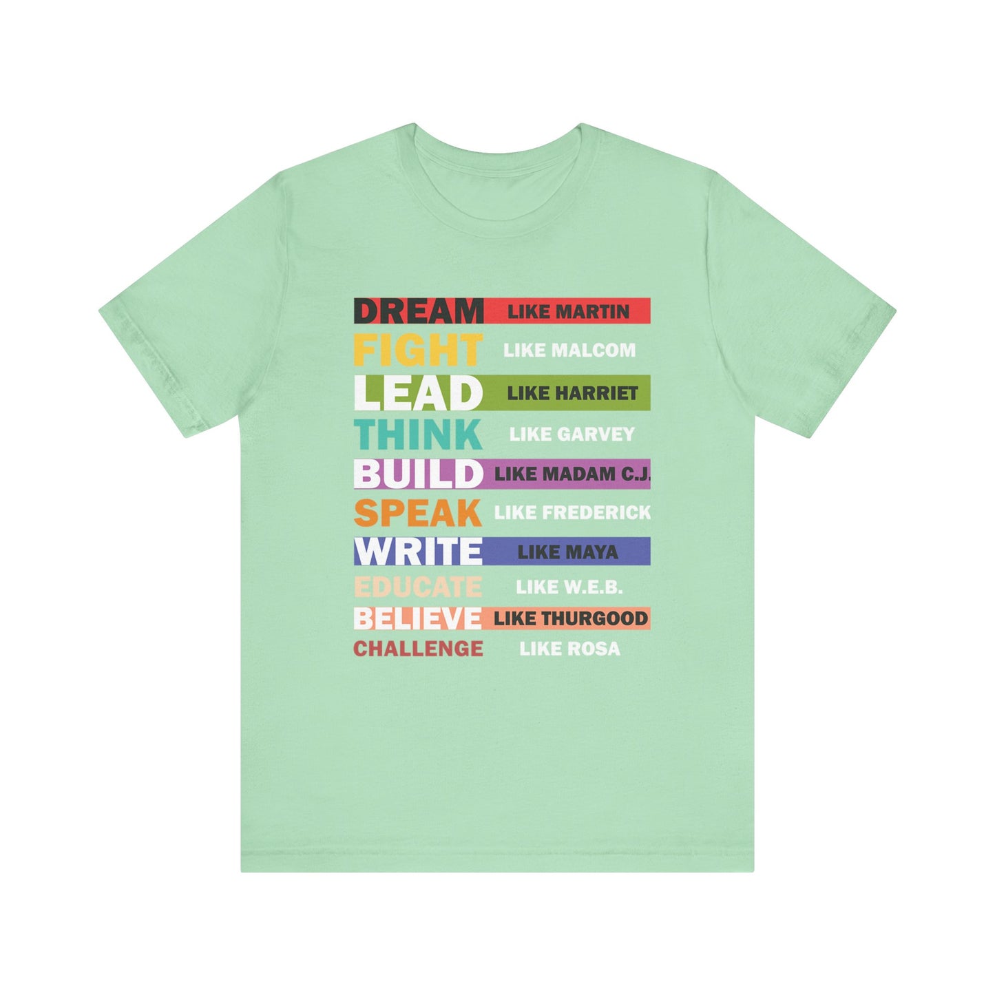 "Black Leaders" Unisex Jersey Short Sleeve Tee