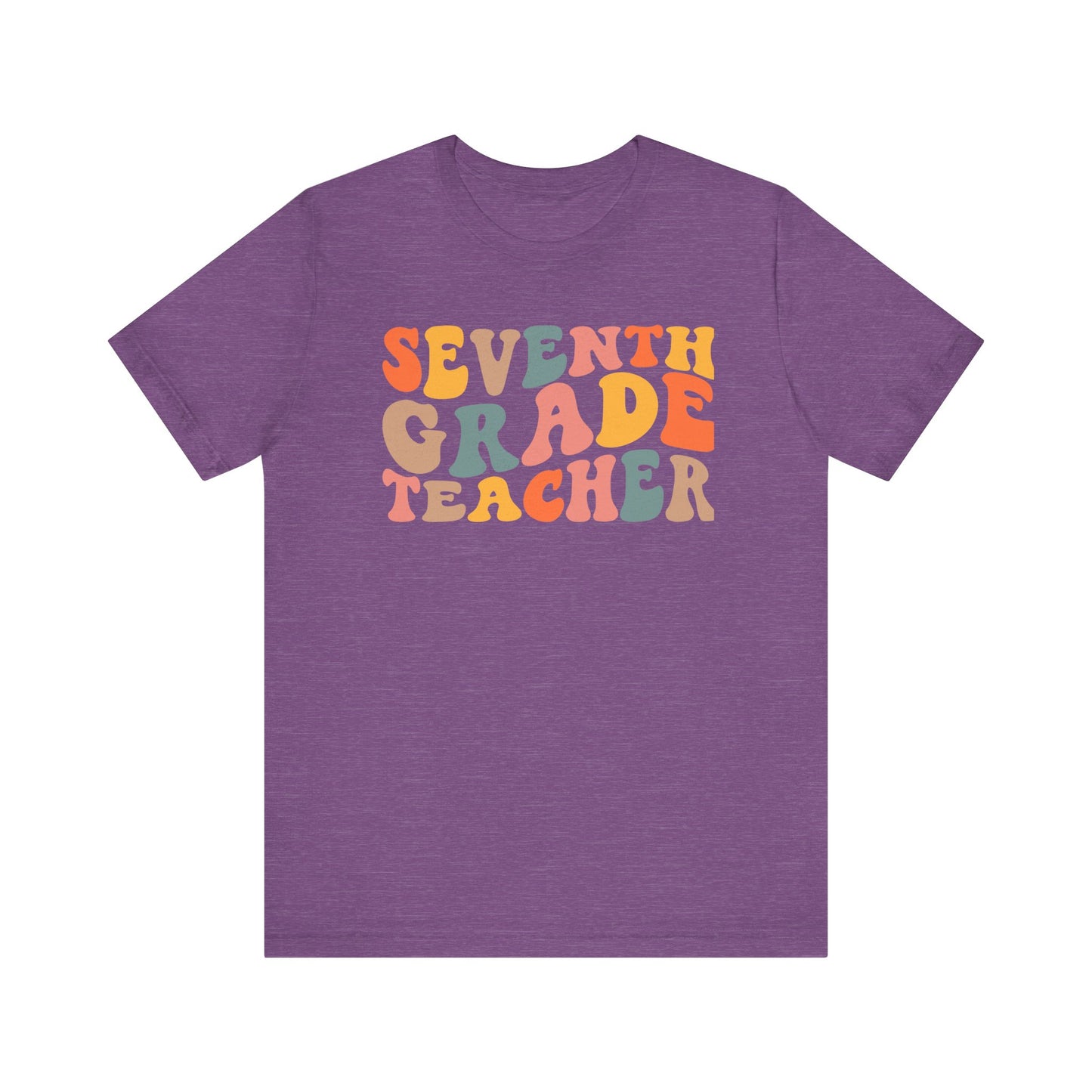 Retro Seventh Grade Tee-colorful