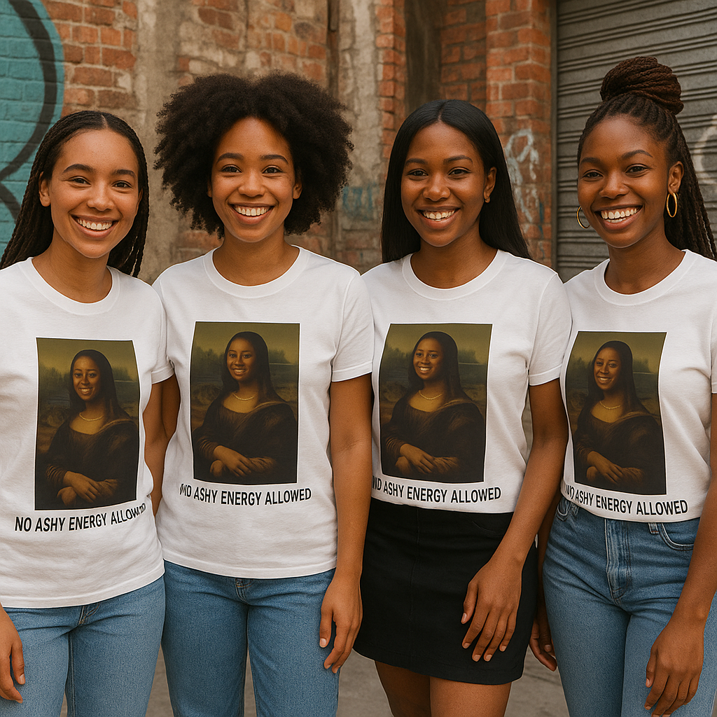 No Ashy Energy Allowed” Unisex Softstyle Tee
