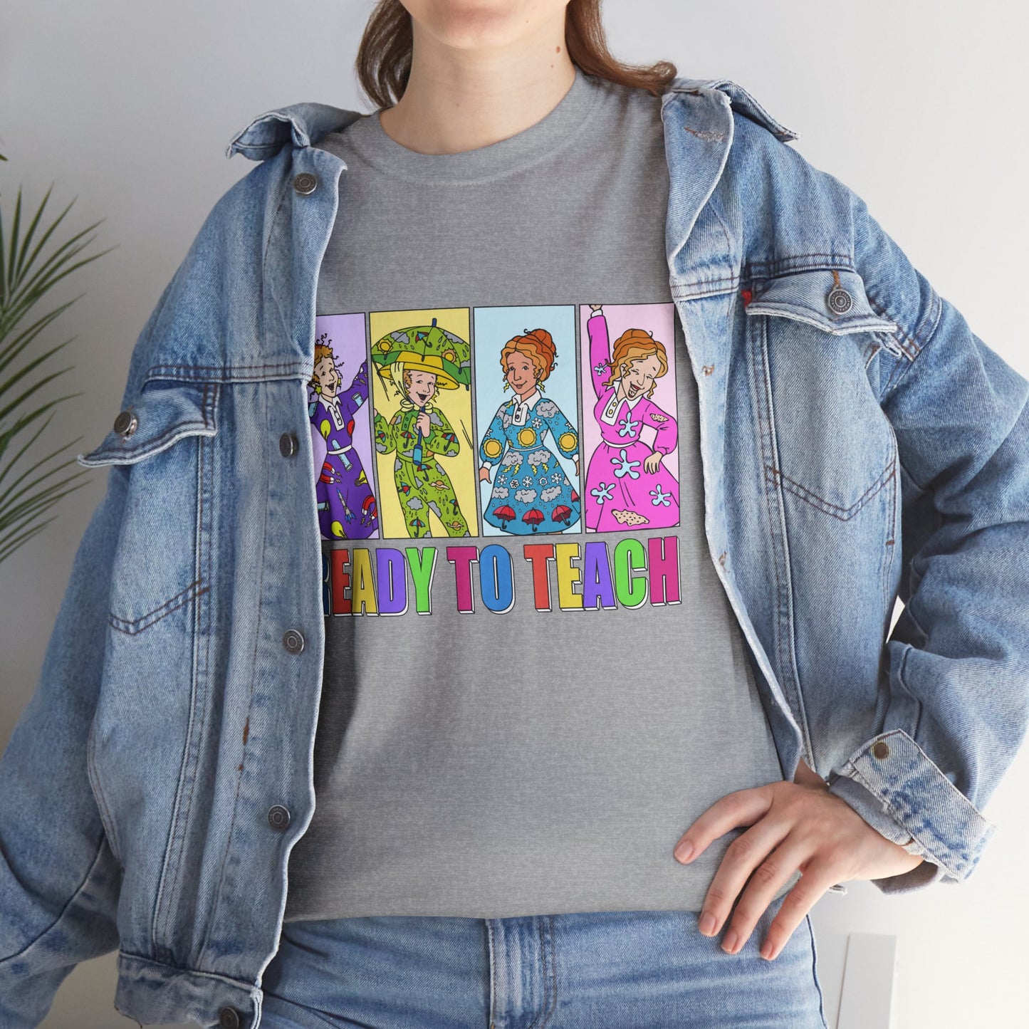 Ready to Teach Unisex Heavy Cotton Tee