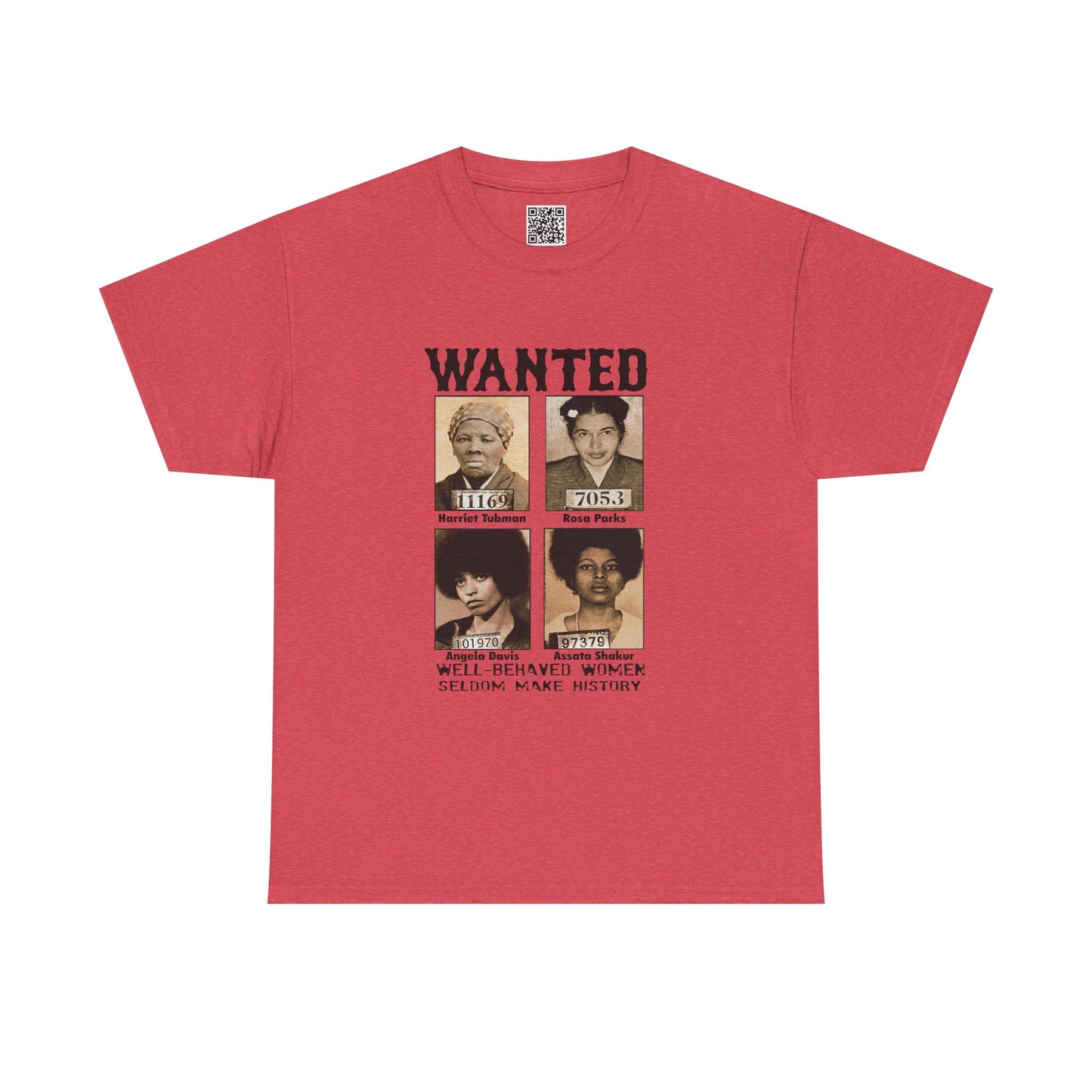 π€ WANTED: Women Who Made History Graphic Tee