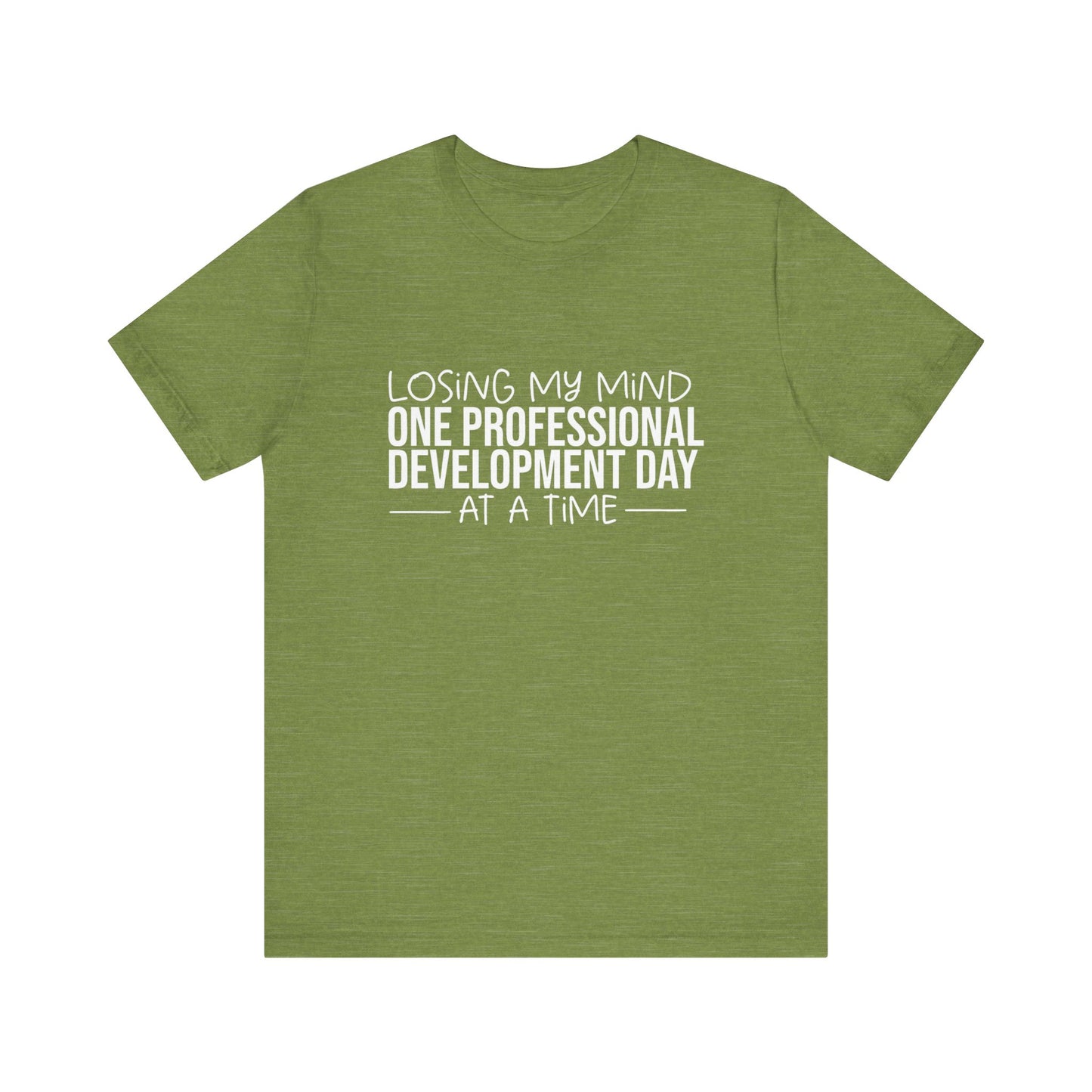 Losing My Mind professional development- White font