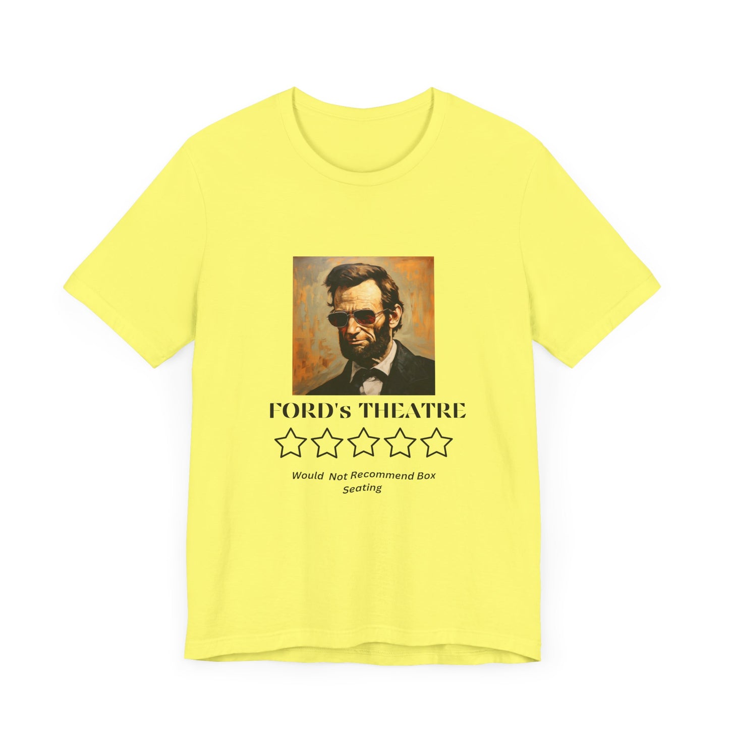 Abraham Lincoln Ford's Theater Review tee