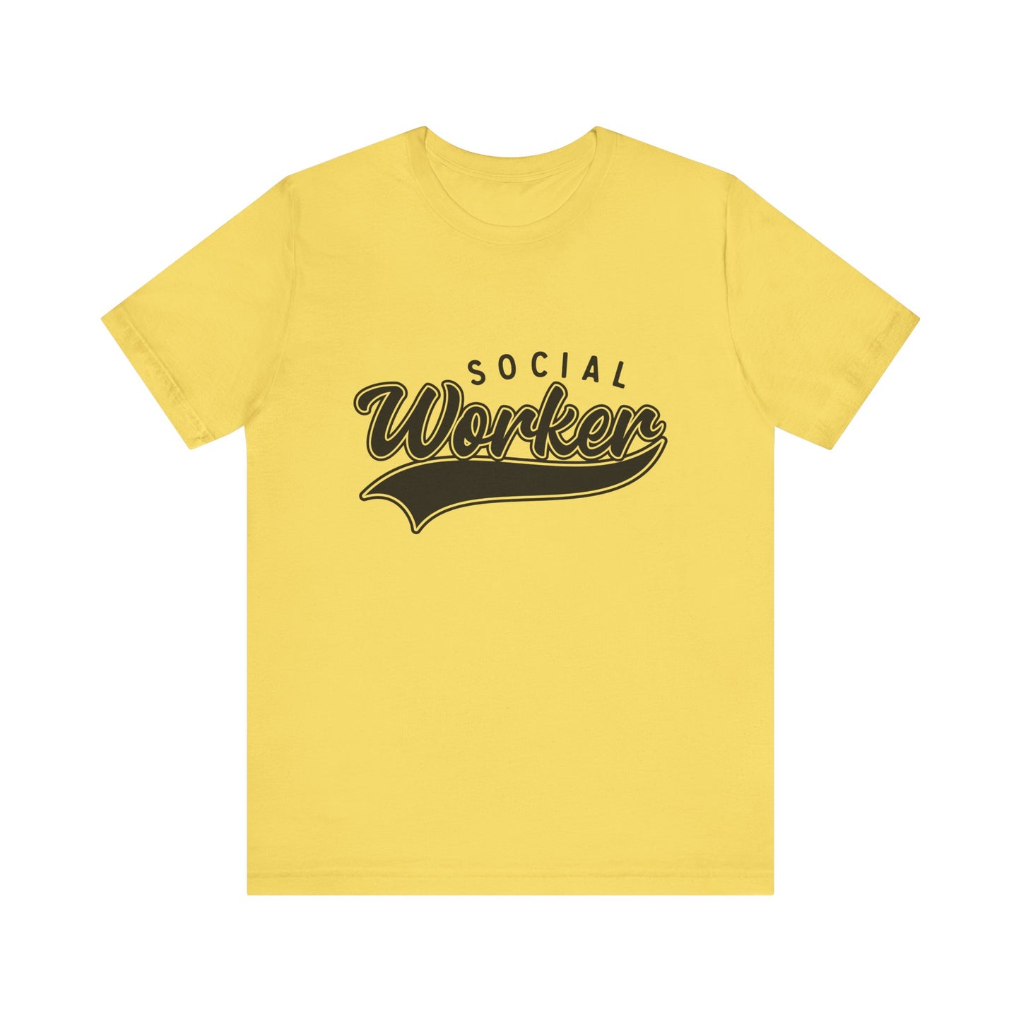 Social Worker School Swoosh Tee