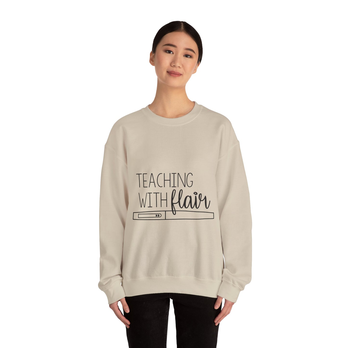 Teaching with Flair Unisex Heavy Blend™ Crewneck Sweatshirt