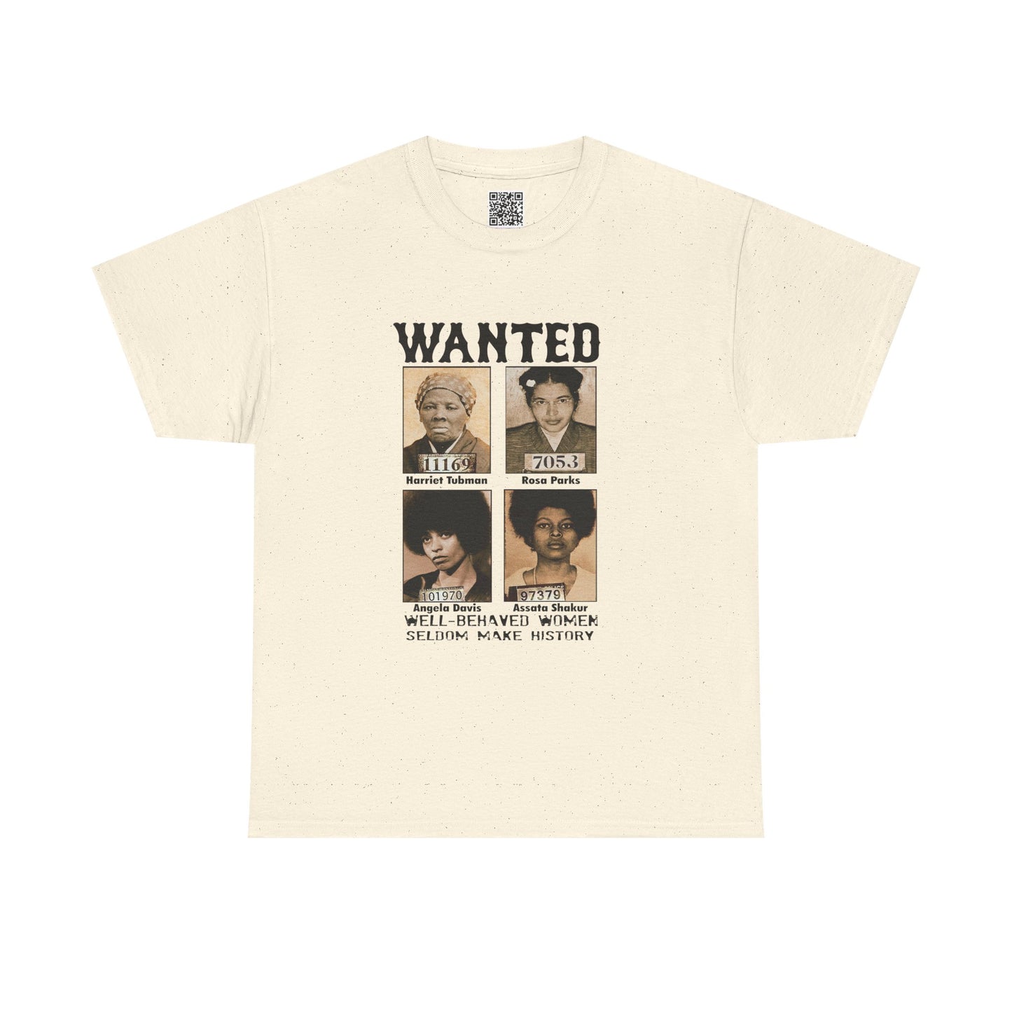 π€ WANTED: Women Who Made History Graphic Tee