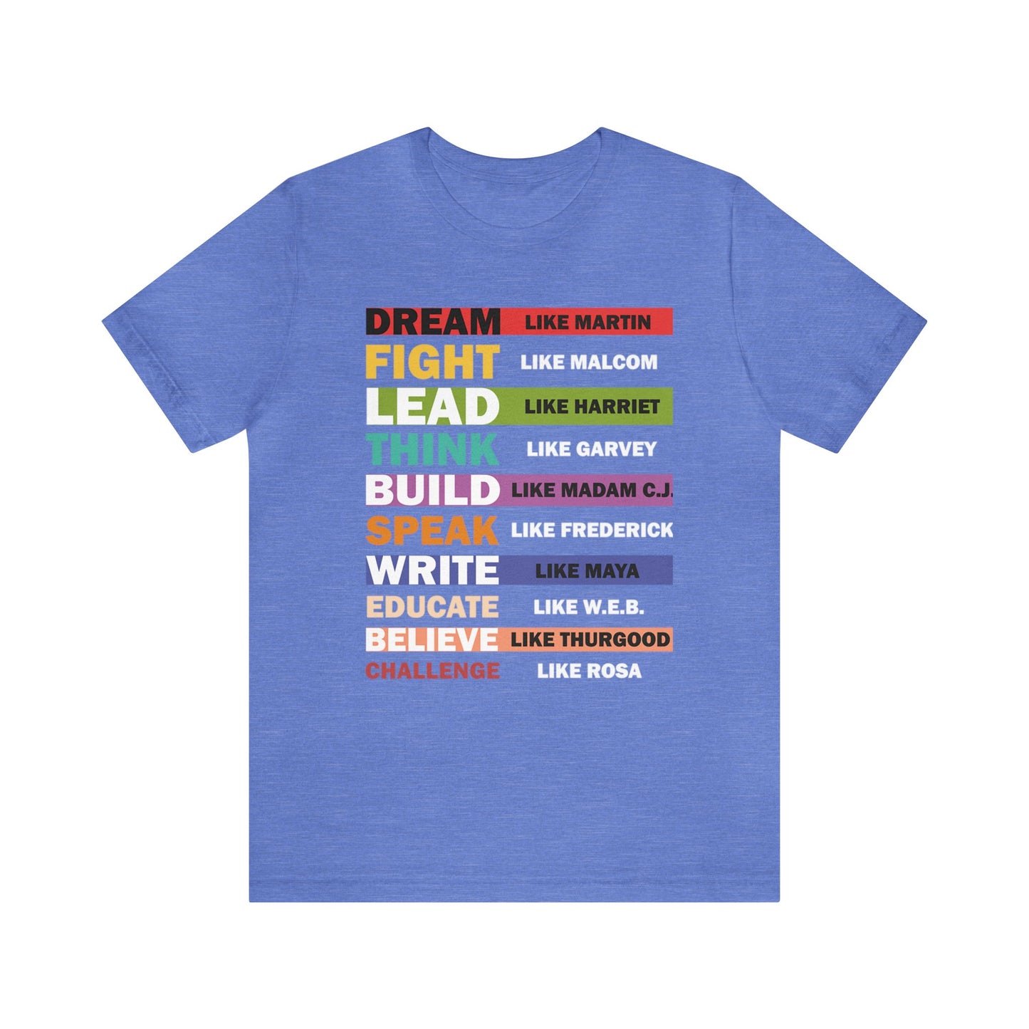 "Black Leaders" Unisex Jersey Short Sleeve Tee